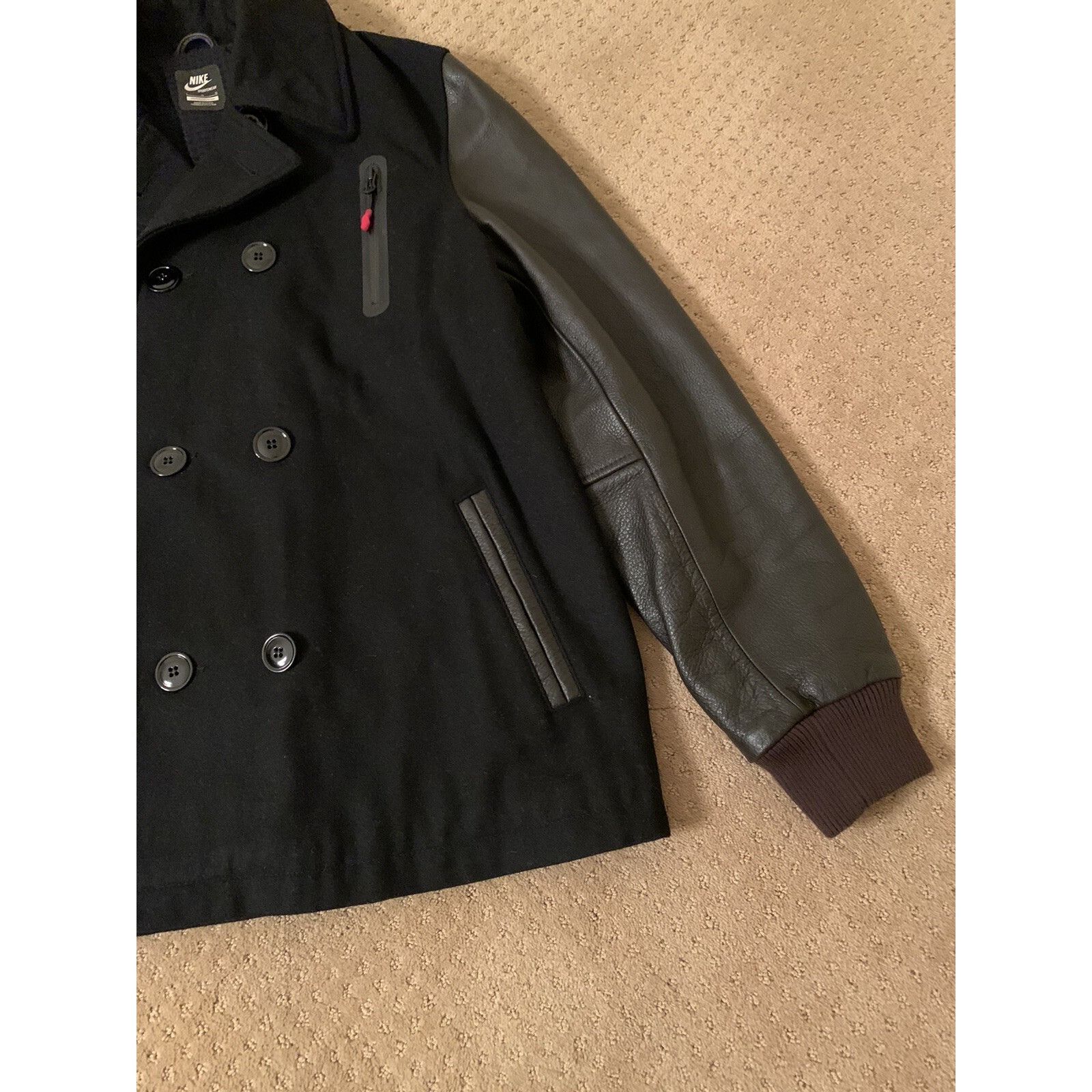 Nike Nike Sportswear LeBron James Peacoat Destroyer Jacket Wool L Size US L / EU 52-54 / 3 - 6 Thumbnail