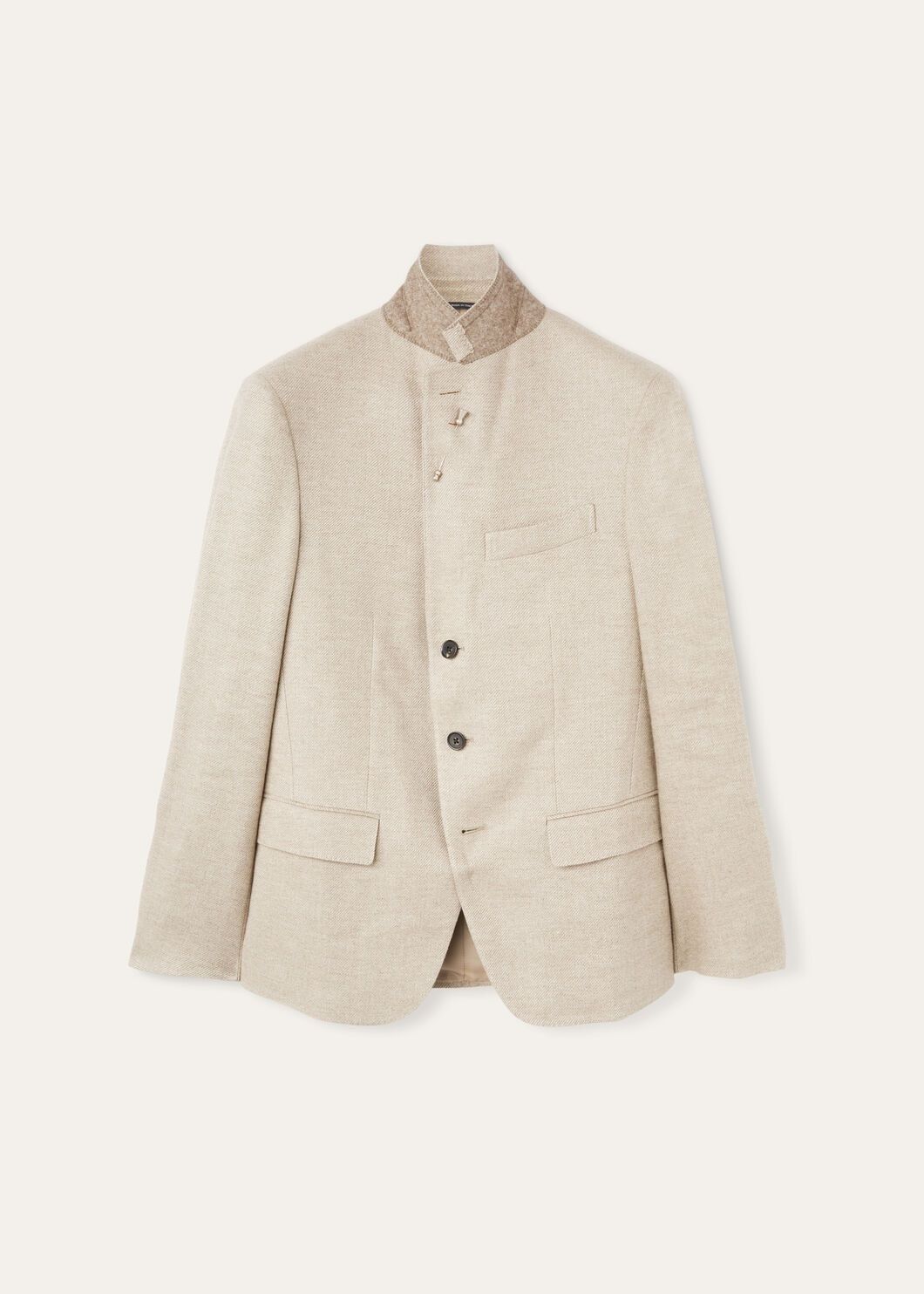 Loro Piana o1w1db10825 FAO6520 Torino Jacket in Beige Size US L / EU 52-54 / 3 - 8 Thumbnail