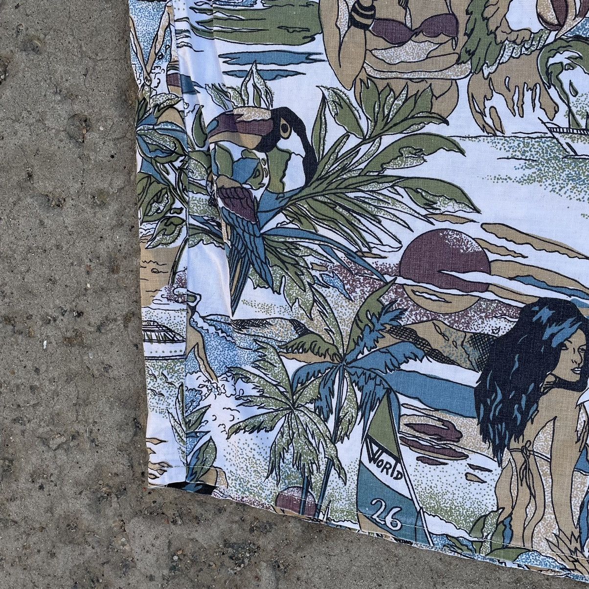 Designer × Vintage Vintage Crazy Short Swim Wear Y2K 90s Style USA Size US 37 - 4 Thumbnail