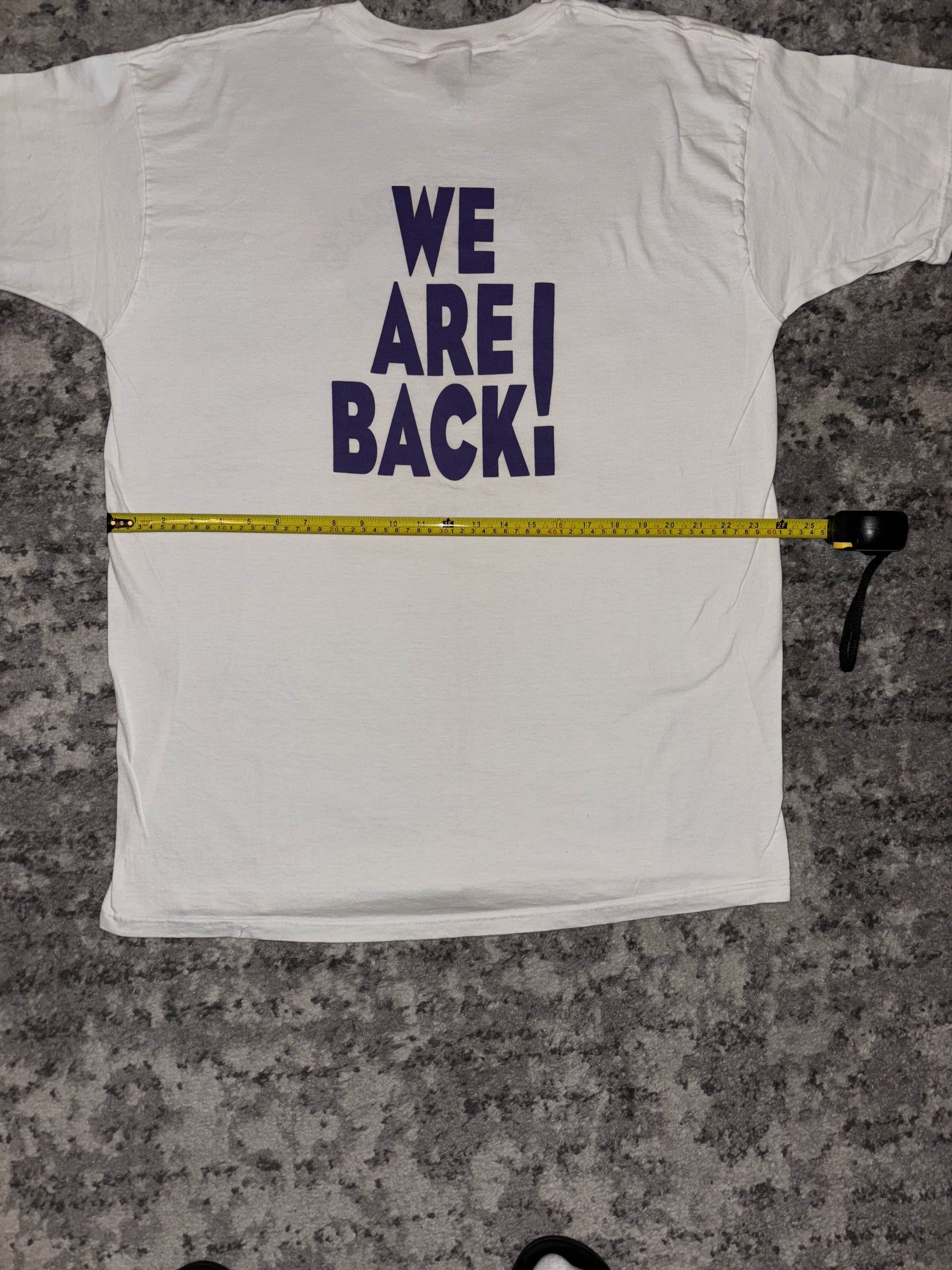 Vintage Vintage 90s / 00s Kennedy Titans "We Are Back!" Shirt Size US XXL / EU 58 / 5 - 6 Thumbnail