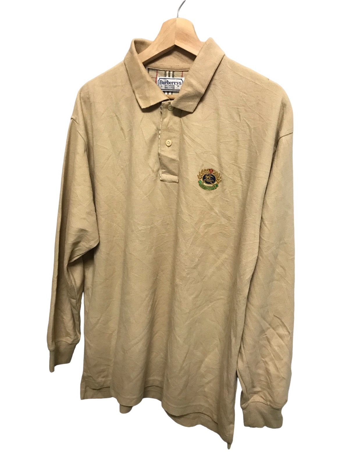 Burberry Burberry Button Up Nova Check Beige Shirt Size US L / EU 52-54 / 3 - 2 Thumbnail