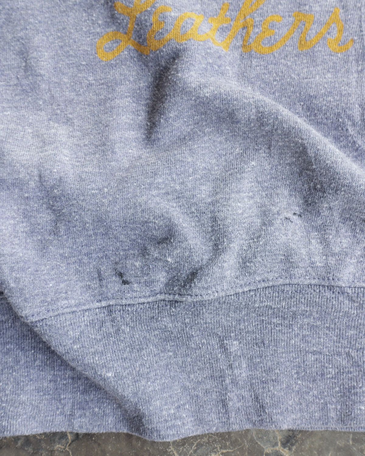 Vanson Leathers Modern Vanson Leather Japanese Archive Star Grey Crewneck Size US L / EU 52-54 / 3 - 4 Thumbnail