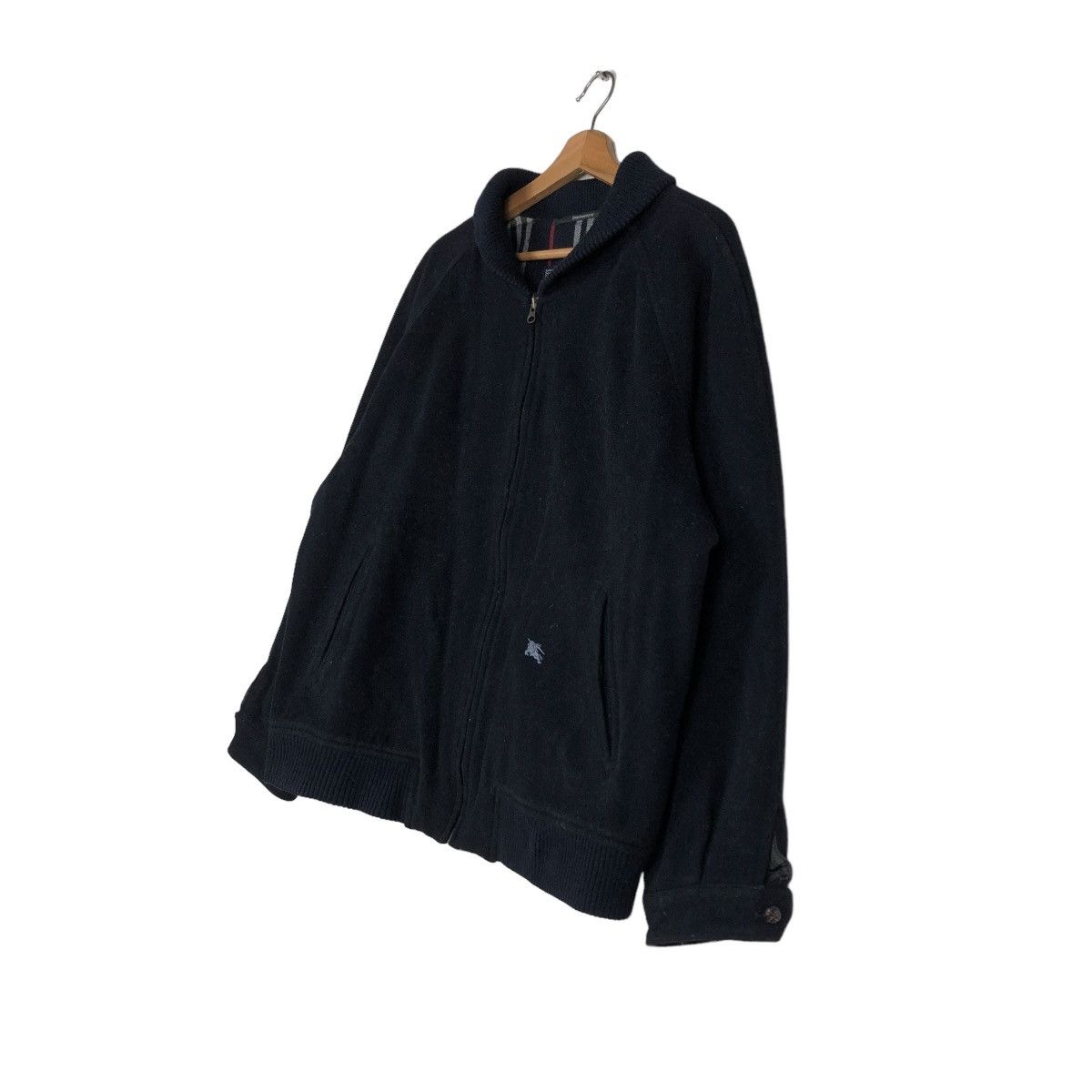 Burberry 🔥VINTAGE BURBERRYS WOOL JACKET MADE IN SPAIN NOVA CHECK Size US M / EU 48-50 / 2 - 3 Thumbnail