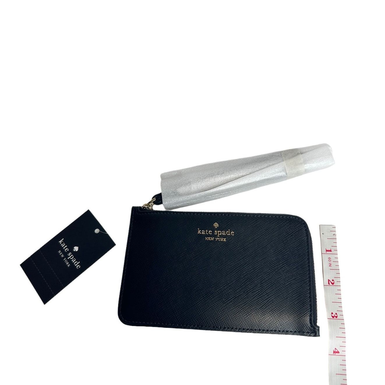 Kate Spade Kate Spade Lucy SMALL L-zip Wristlet black Size ONE SIZE - 7 Thumbnail