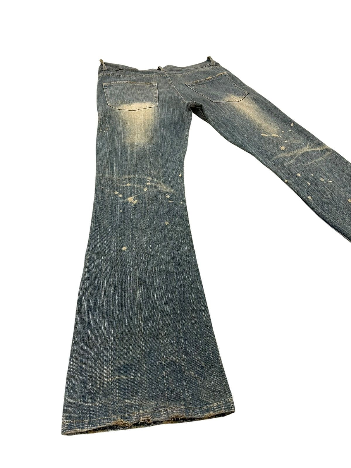 Other Flare Jeans Cimu International Faded Distress Boot Cut 8🟦9 Size US 33 - 13 Thumbnail