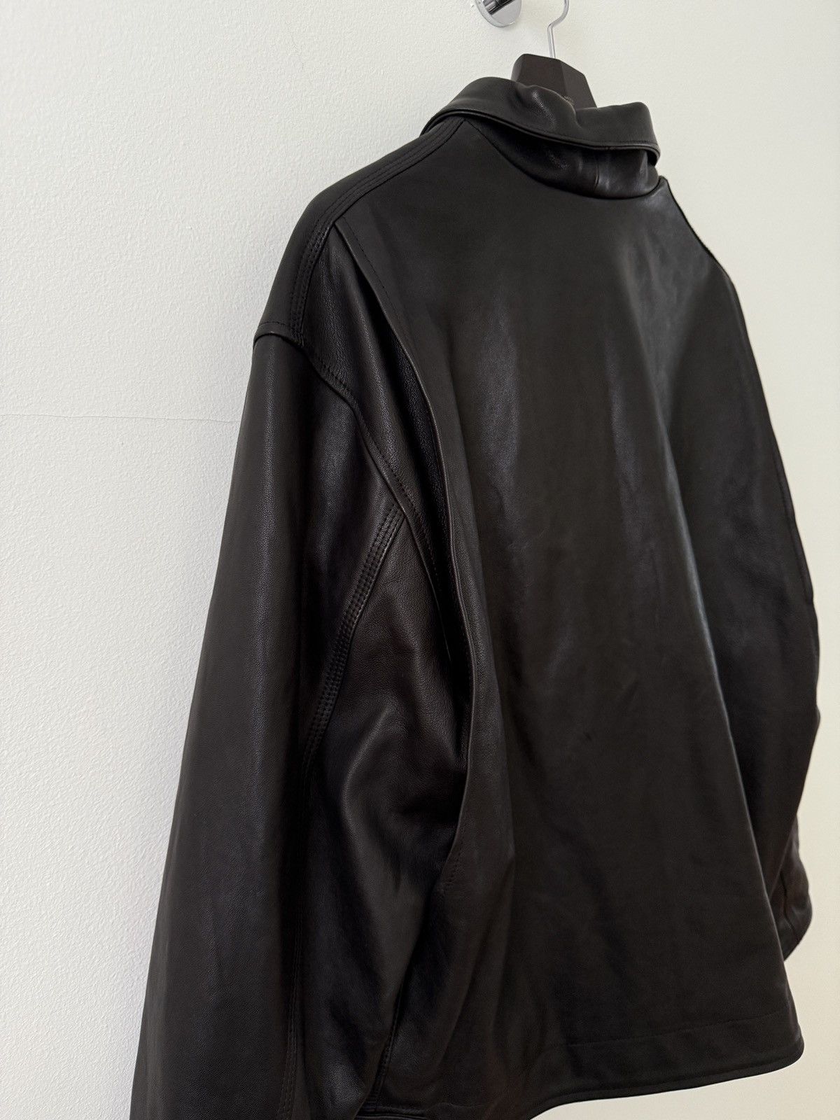 Enfants Riches Deprimes 2022 "Records" Sheep Leather Work Jacket Size US L / EU 52-54 / 3 - 11 Thumbnail