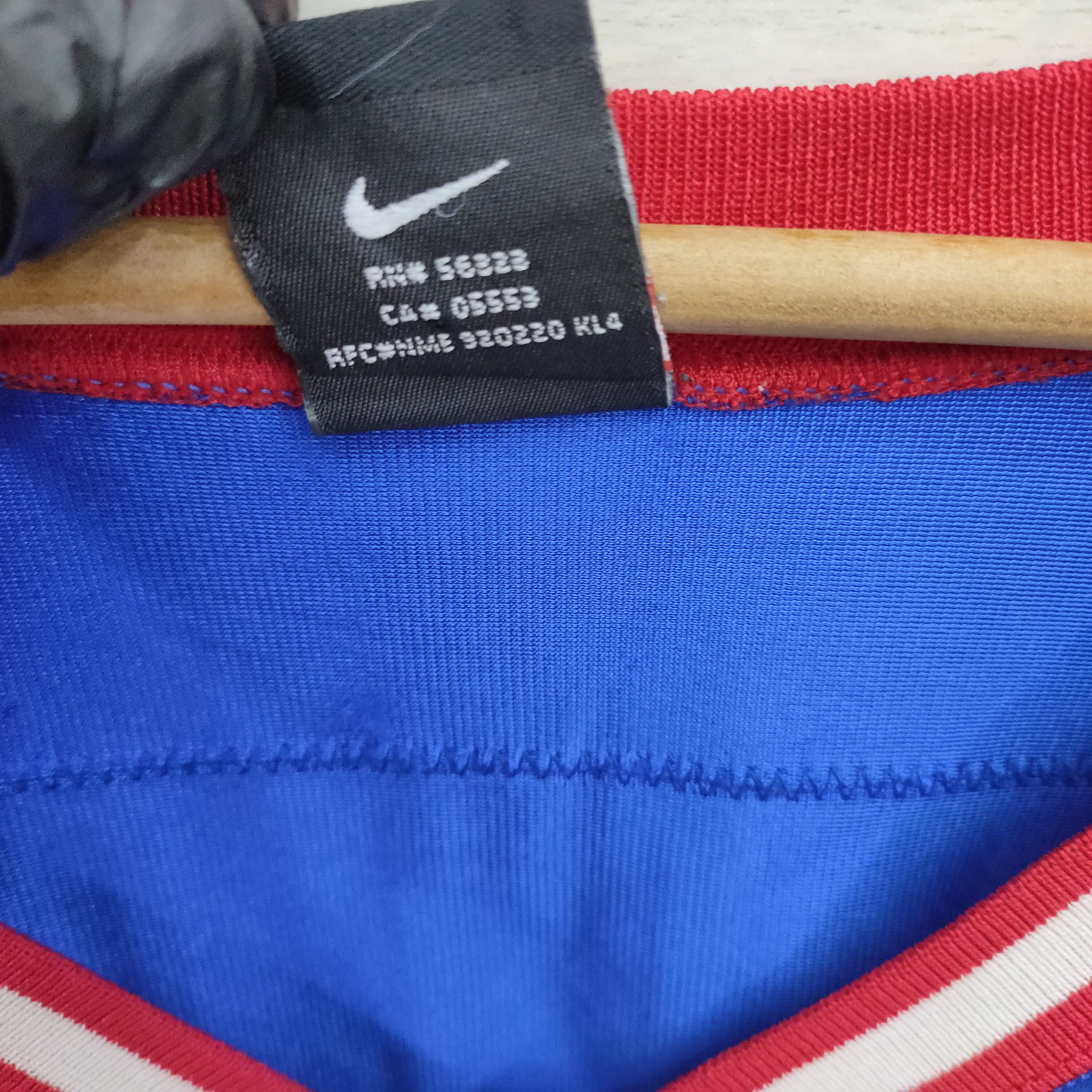 NFL × Nike × Vintage New York Giants Jersey Vintage Nike NFL Jersey Kerry Collins Size US XL / EU 56 / 4 - 8 Thumbnail
