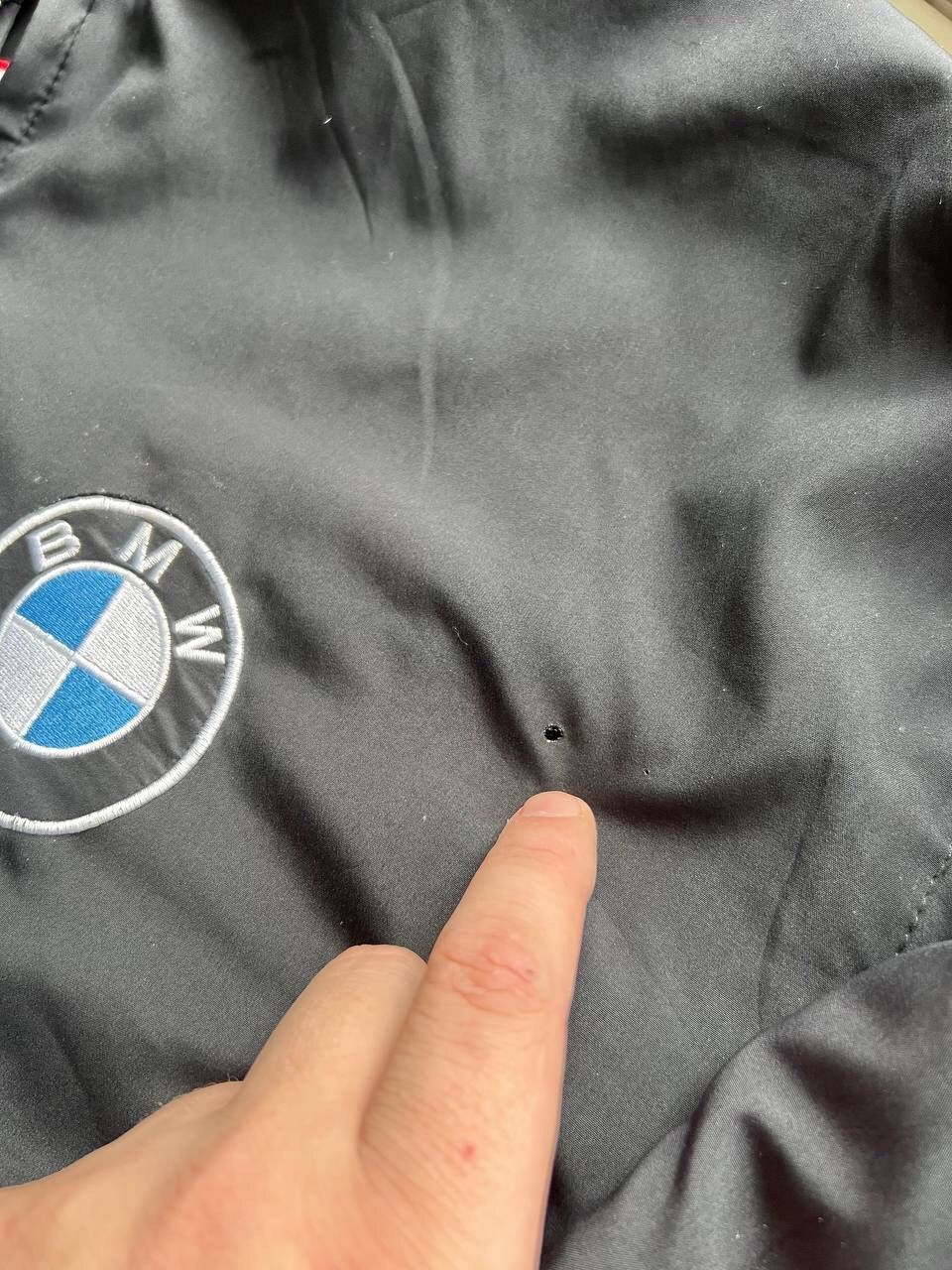 Vintage Vintage 90s BMW Racing Team Jacket Size XL Two side Size US XL / EU 56 / 4 - 13 Thumbnail
