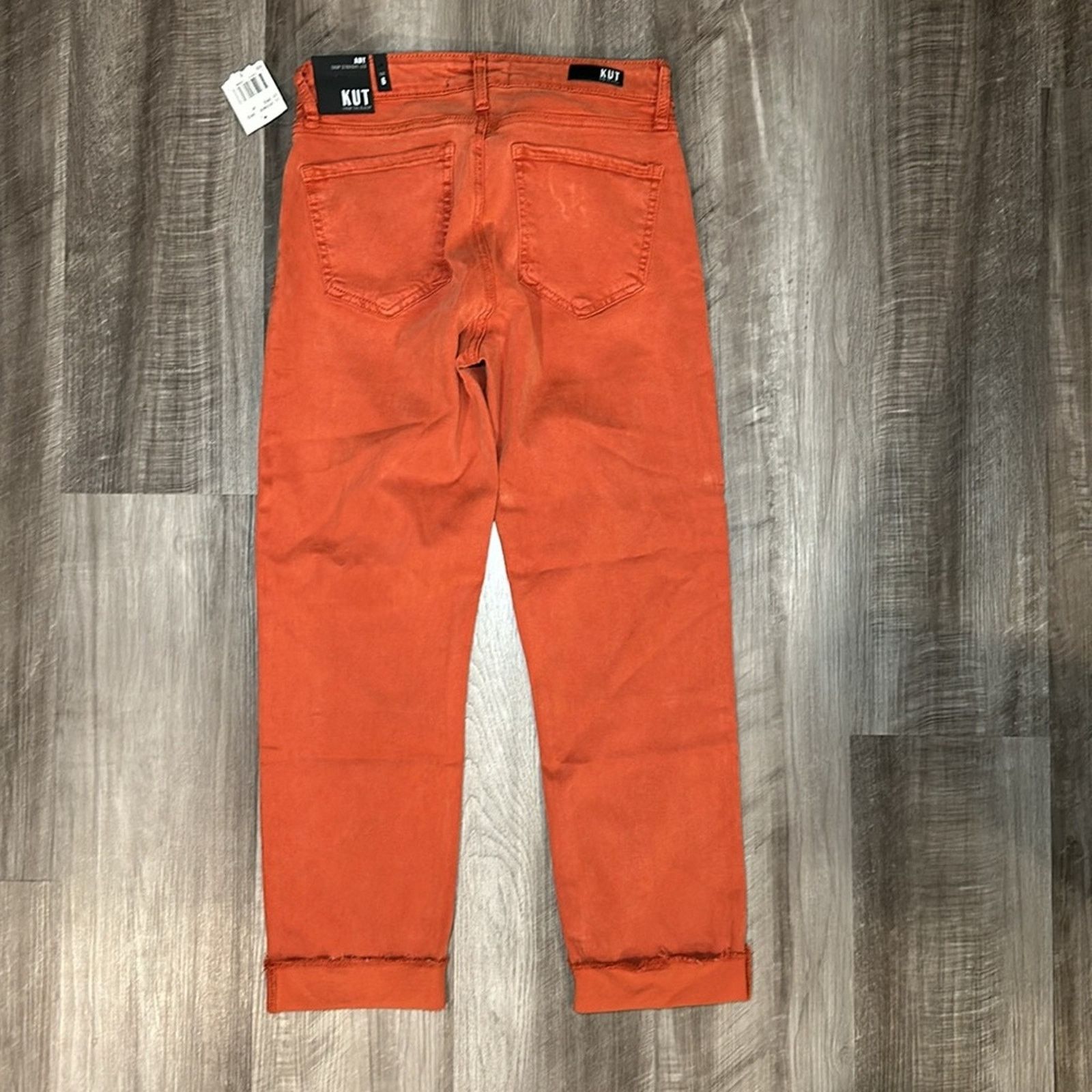 Other Kut From the Kloth Amy Crop Straight Leg Jeans - 6 Size 28" / US 6 / IT 42 - 2 Thumbnail