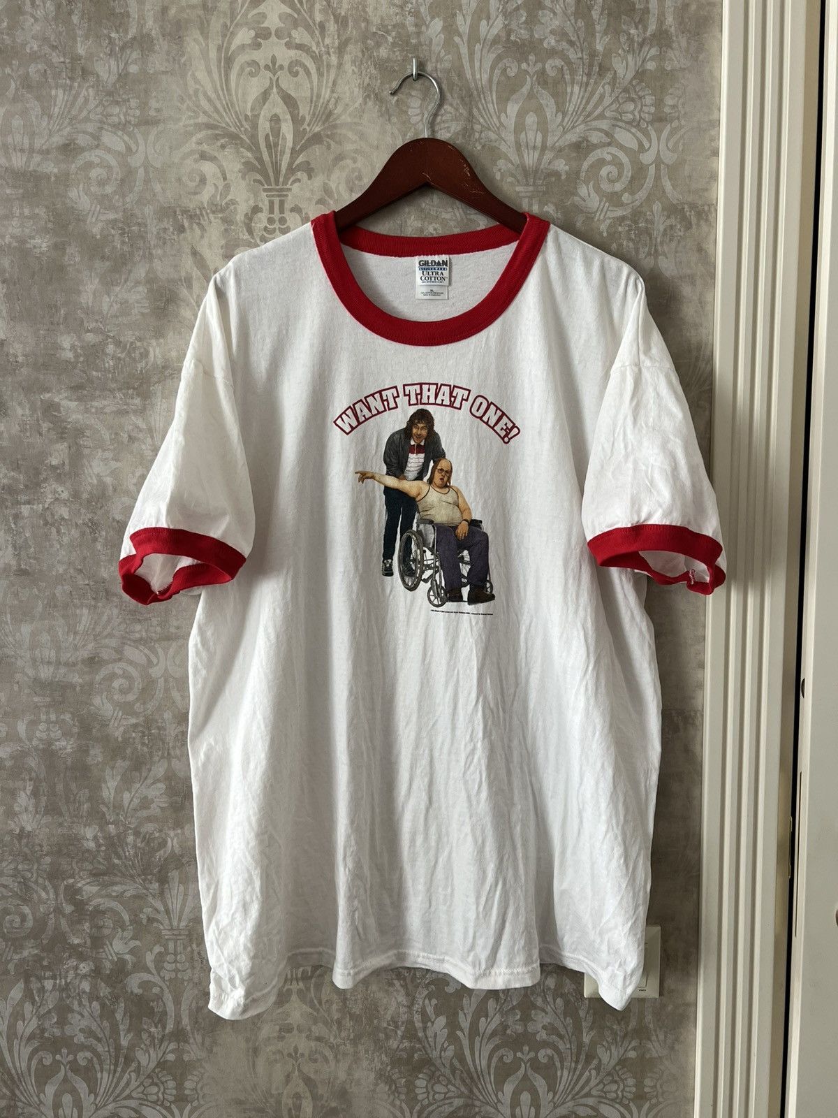 Vintage 2000s Little Britain “Want That One” Graphic Tee Size US XL / EU 56 / 4 - 1 Thumbnail