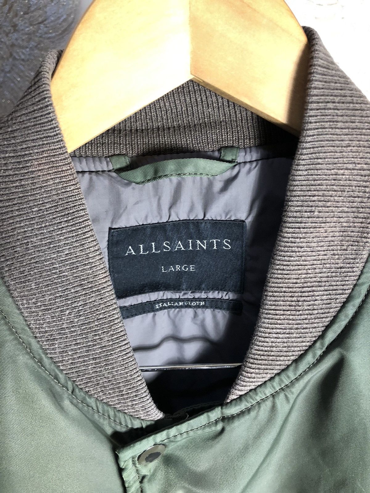 Allsaints × Vintage VERY RARE ALLSAINTS KITSON BOMBER NYLON JACKET JAPAN STYLE Size US L / EU 52-54 / 3 - 5 Thumbnail