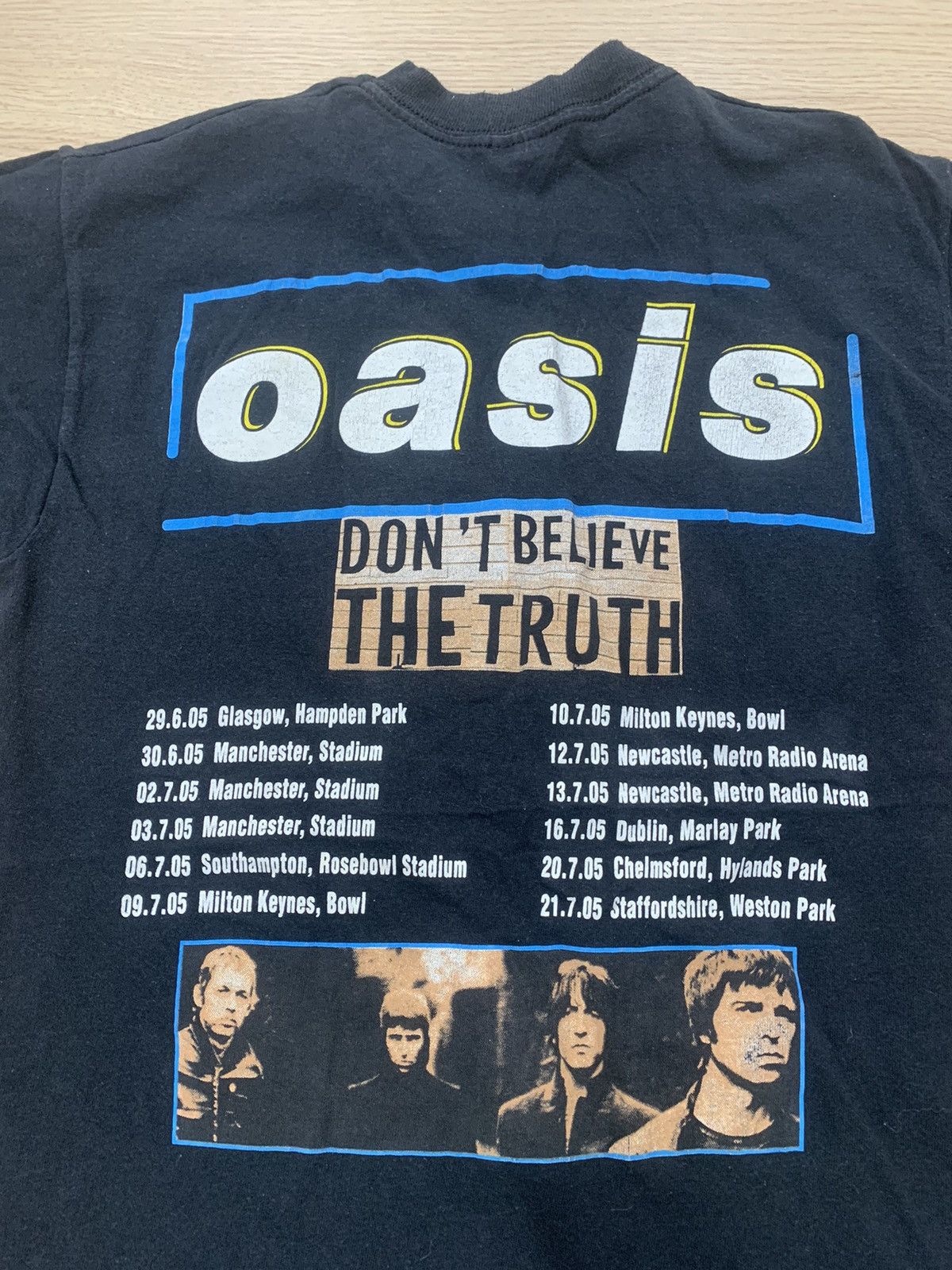Band Tees OASIS BAND YOUTH TOUR SHIRT DEFTONES NIRVANA KORN Size US XXS / EU 40 - 2 Thumbnail