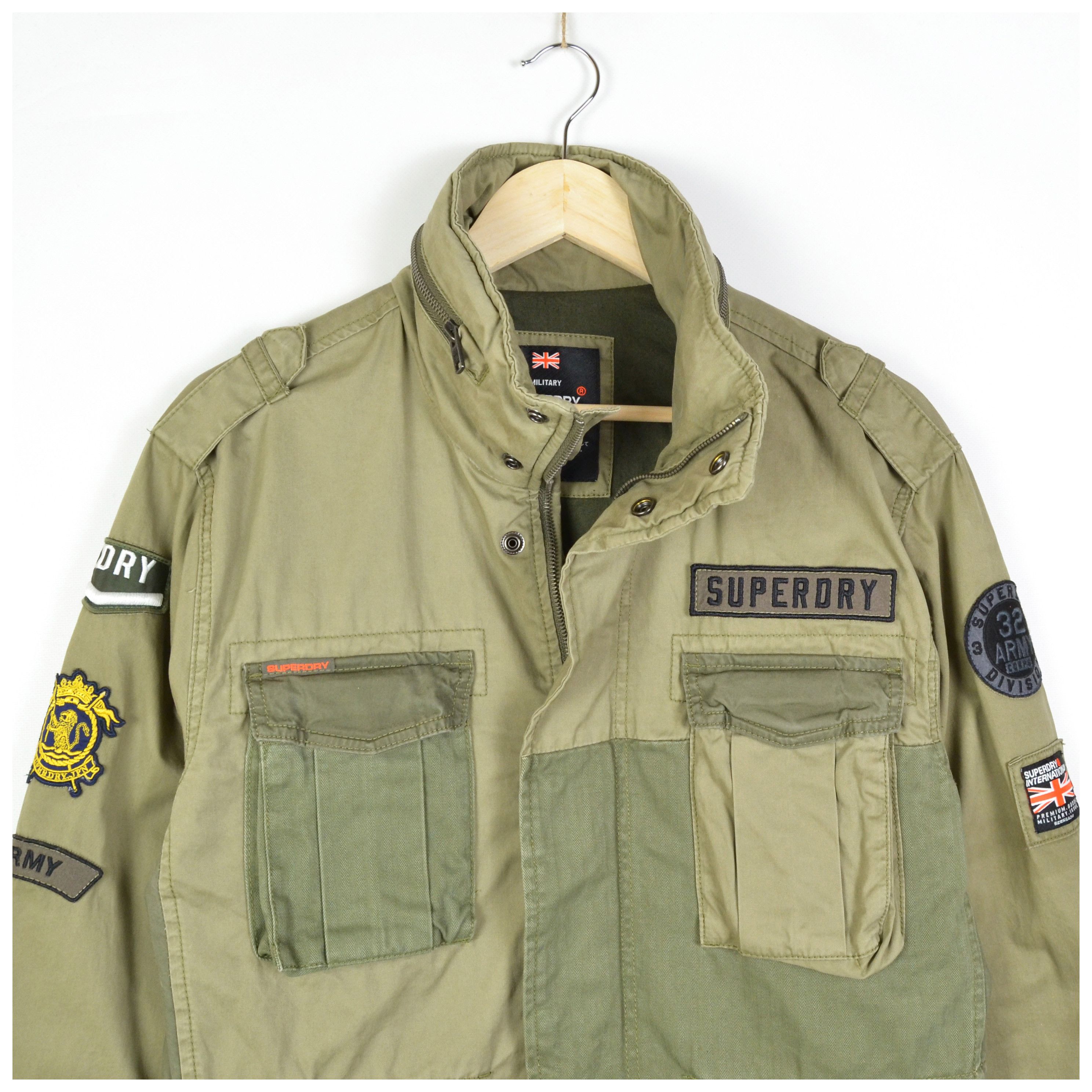 Japanese Brand × Superdry Superdry Rookie Field Multipocket Jacket M65 Khaki Size M-L* Size US L / EU 52-54 / 3 - 3 Thumbnail