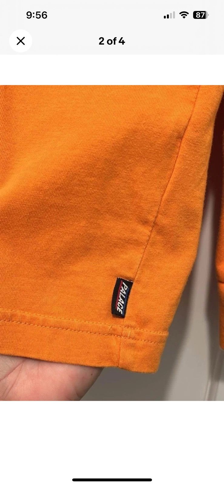 Palace Palace Skateboards Basically a Long Sleeve T Shirt Medium Size US M / EU 48-50 / 2 - 3 Thumbnail