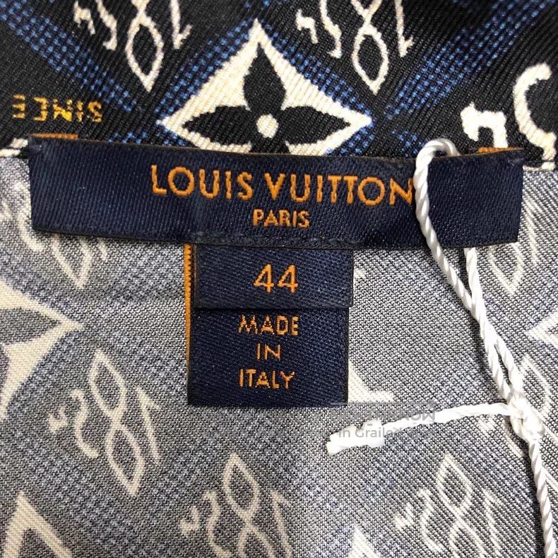 Louis Vuitton Louis Vuitton Silk short-sleeved shirt Size US S / EU 44-46 / 1 - 3 Thumbnail