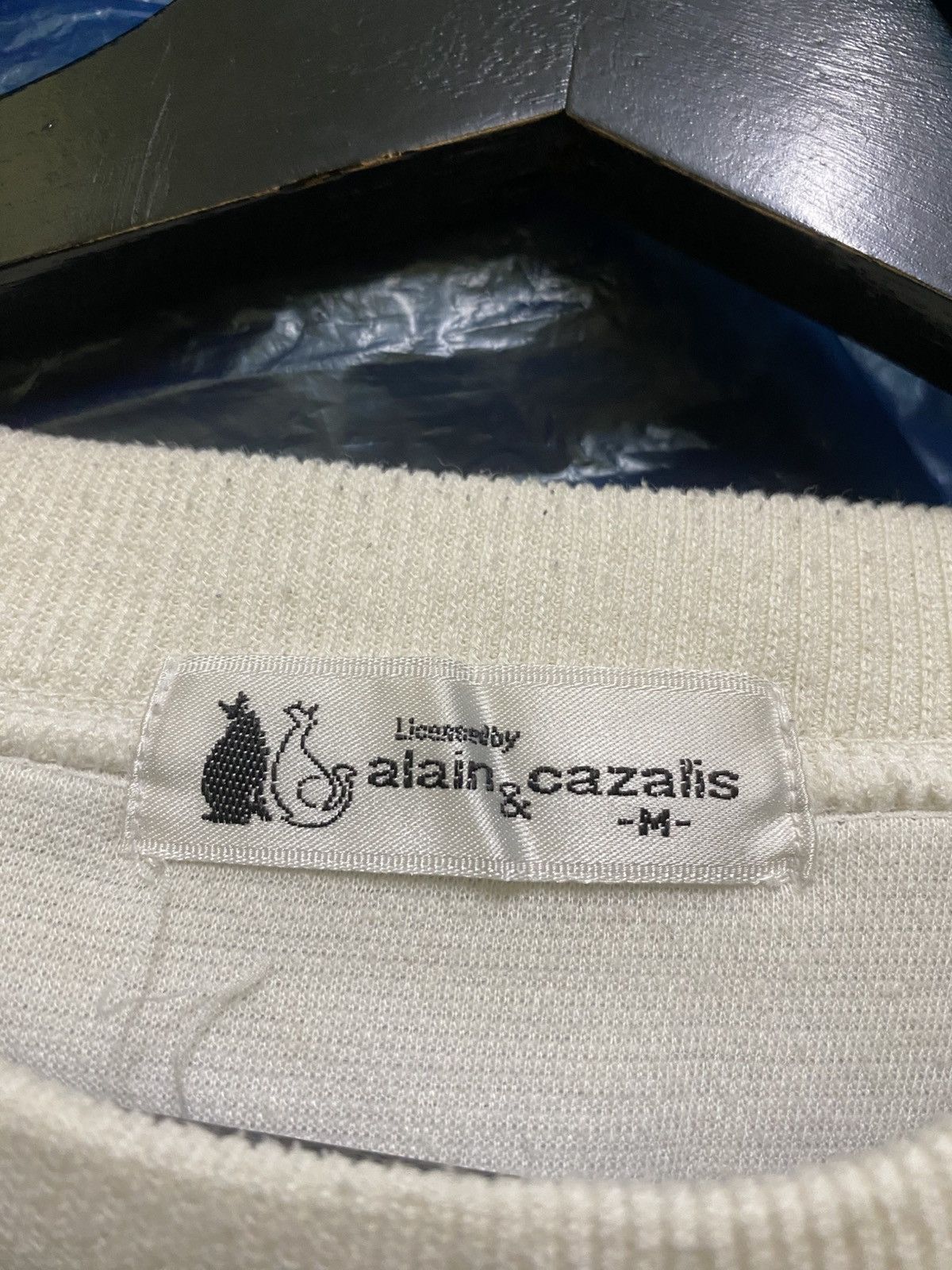 Vintage VINTAGE ALAIN CAZALIS SWEATSHIRT Size US S / EU 44-46 / 1 - 4 Thumbnail