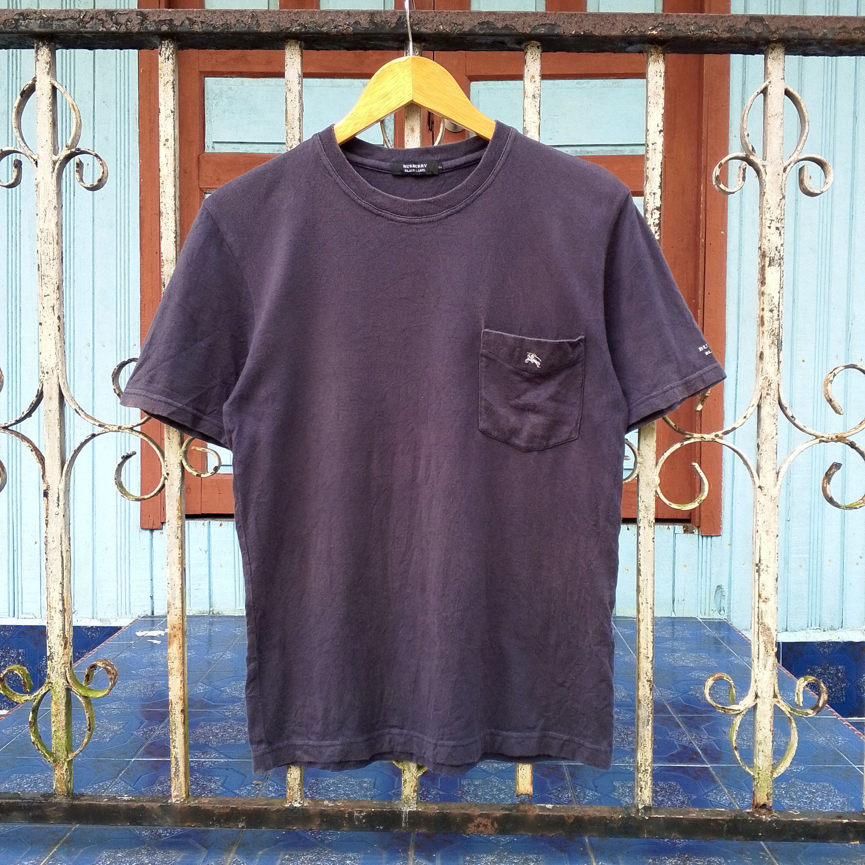 Burberry Burberry Basic Pocket Tee Size US S / EU 44-46 / 1 - 1 Thumbnail