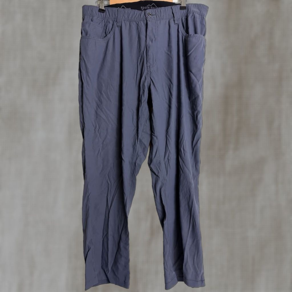 Eddie Bauer Eddie Bauer Adventure Trek Pants Gray Mens 36x34 Nylon Hiking Regular Pants Mens Gray Adventure Trek Nylon 36x34 Size US 36 / EU 52 - 1 Thumbnail