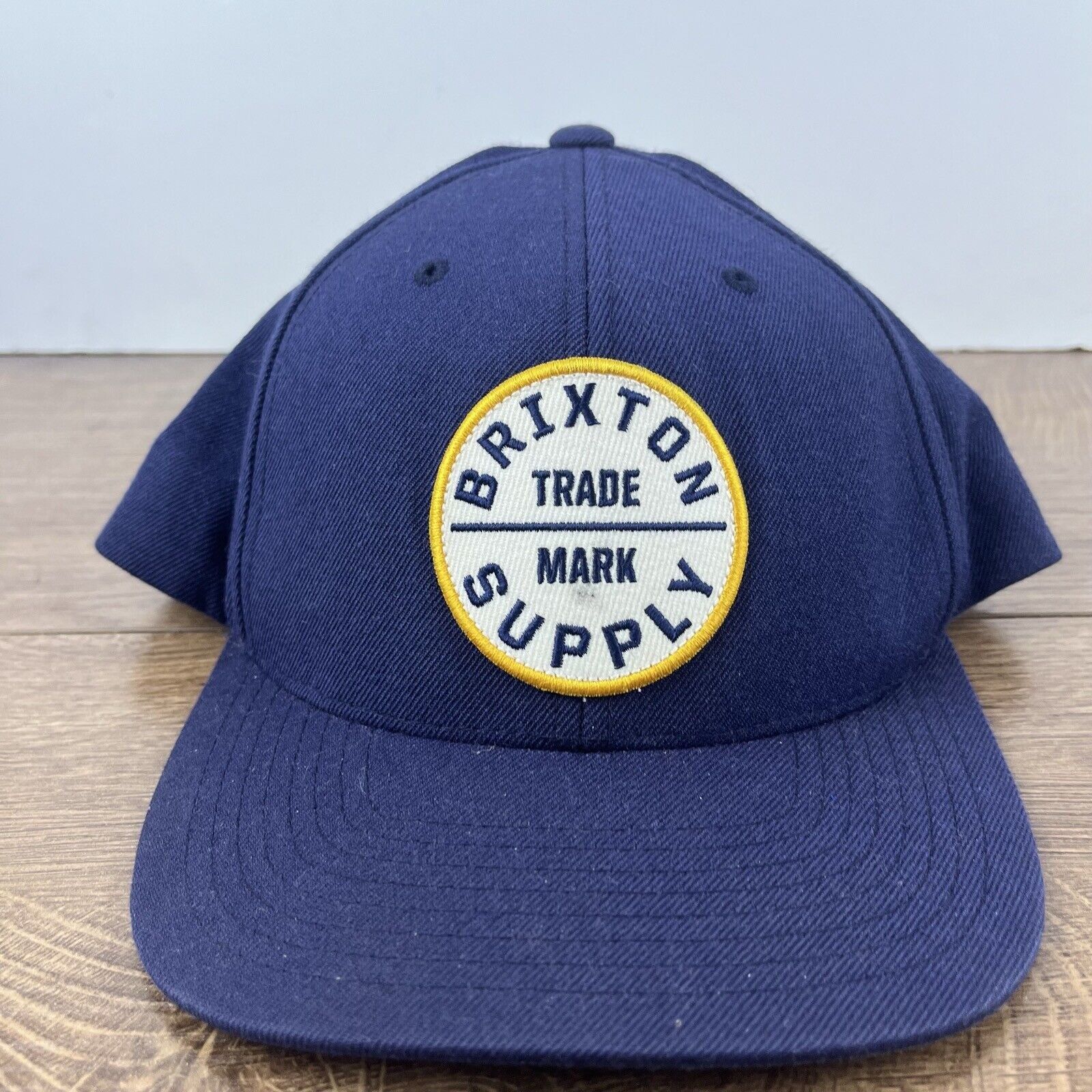 Other Brixton Supply Hat Brixton Snapback Hat Blue Adjustable Hat Size ONE SIZE - 4 Thumbnail