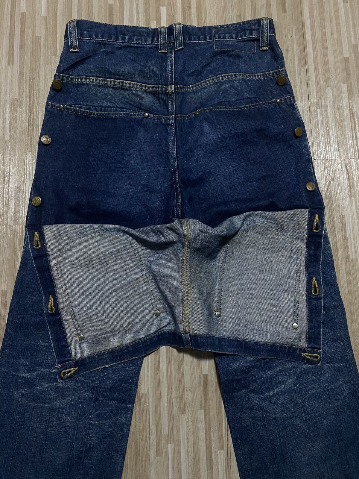 Vintage 💥FLARE 90s RARE BACK POCKET💥 Size US 31 - 15 Thumbnail