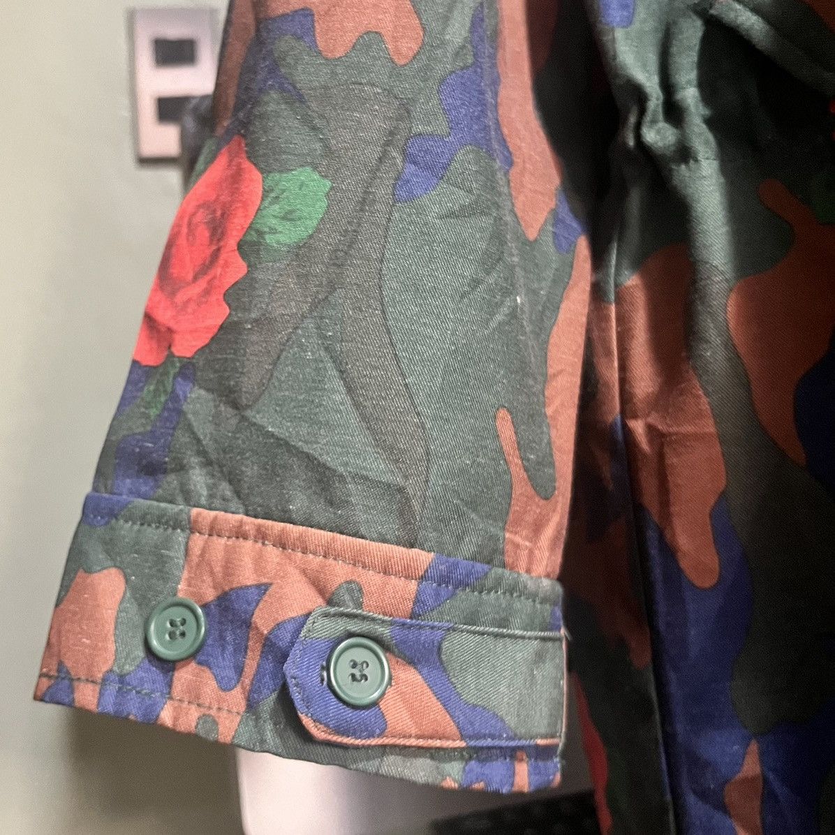 Other Elf Sack Women’s Floral Camouflage Coat Size M / US 6-8 / IT 42-44 - 6 Thumbnail
