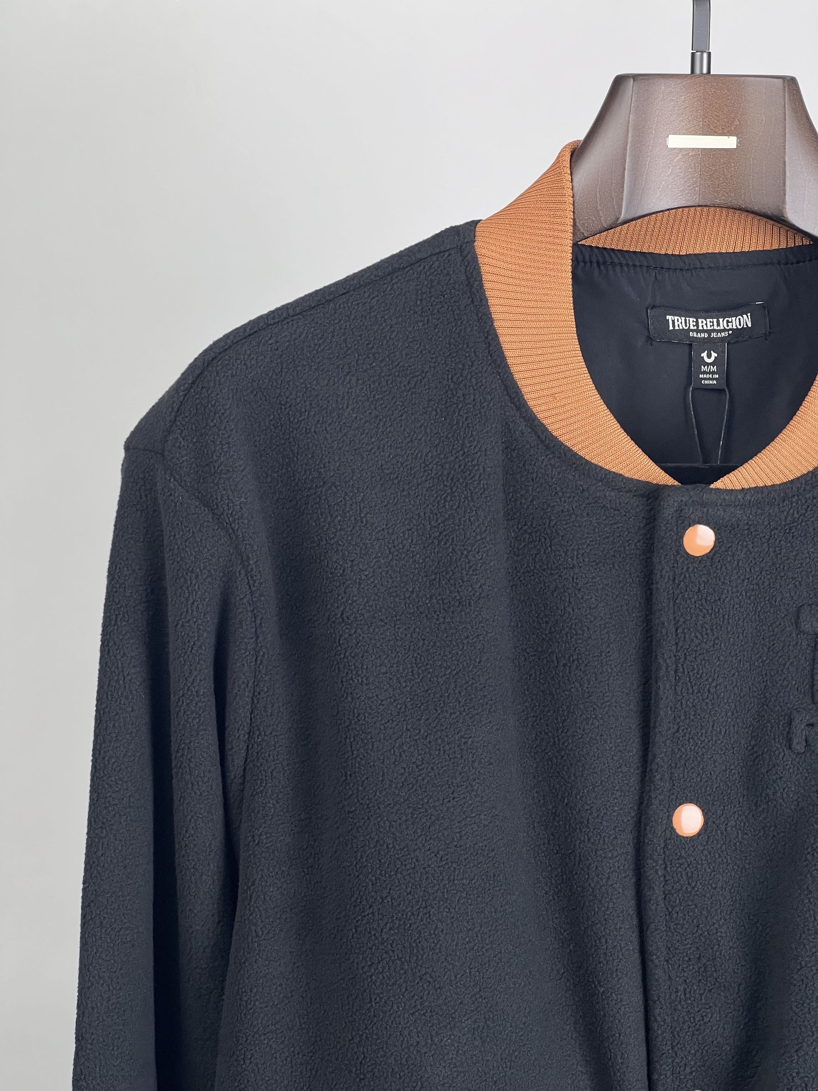 True Religion Brand New TR Utility Logo Button-up Jacket Black Size US M / EU 48-50 / 2 - 6 Thumbnail