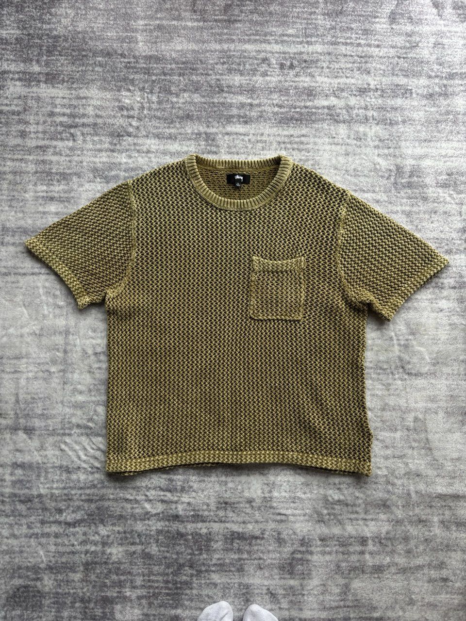 Stussy Stussy O'dyed Mesh Knit Tank Size Large | Grailed