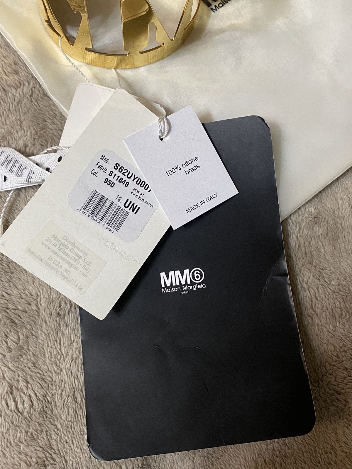 Maison Margiela MM6 Maison Martin Margiela x OTB Arm Cuff Set Bracelet Size ONE SIZE - 11 Thumbnail
