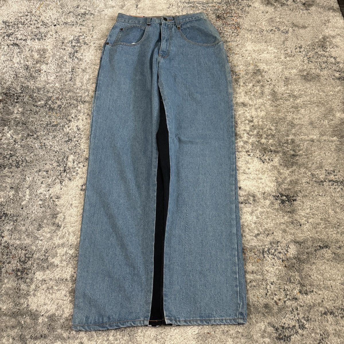JNCO × Lee × Vintage Vintage Y2K Clench baggy wide leg embroidered light wash jea Size US 28 / EU 44 - 2 Thumbnail