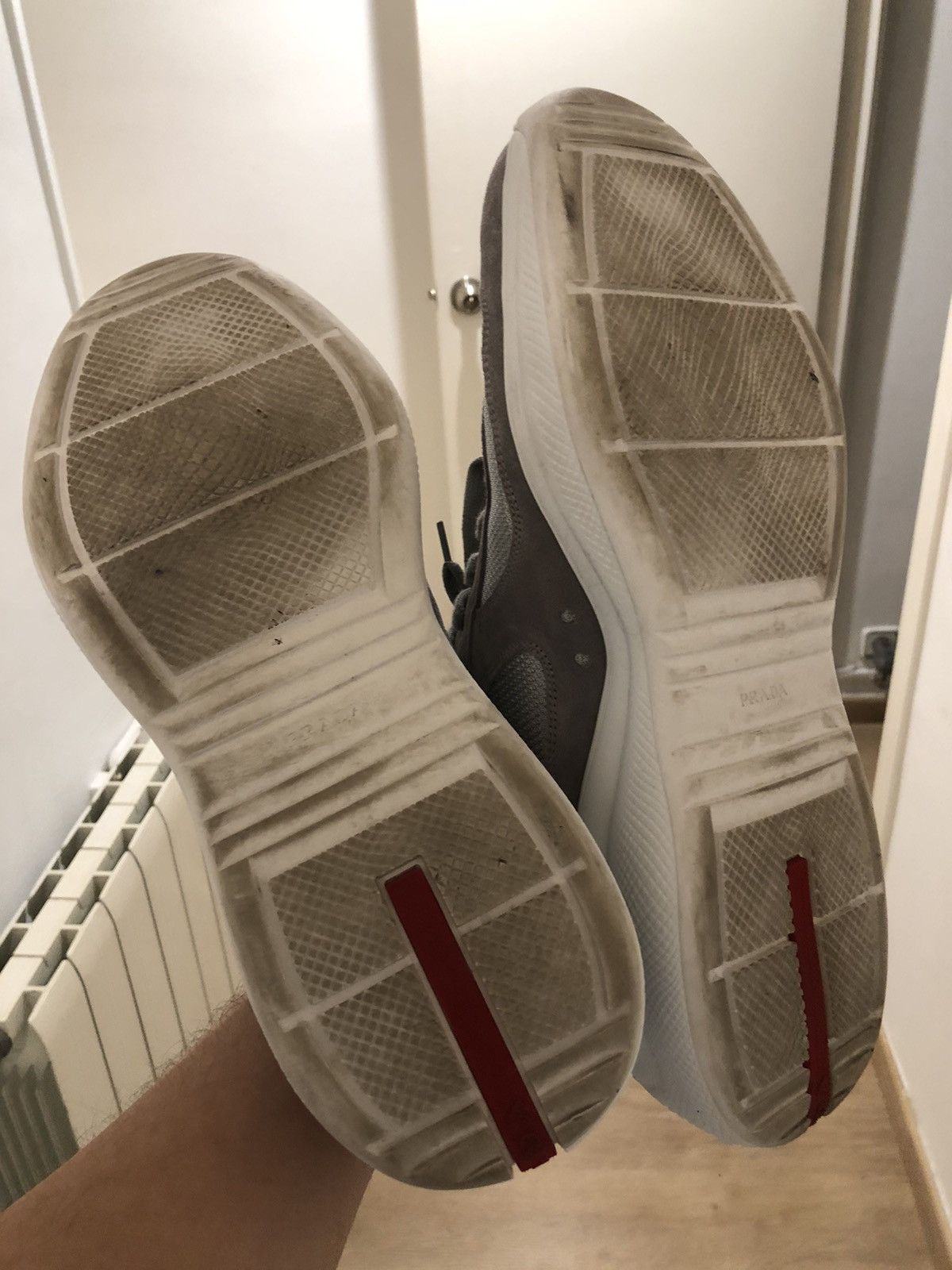 Prada Grey Prada Sneakers for Luna Rossa Size US 9 / EU 42 - 5 Thumbnail