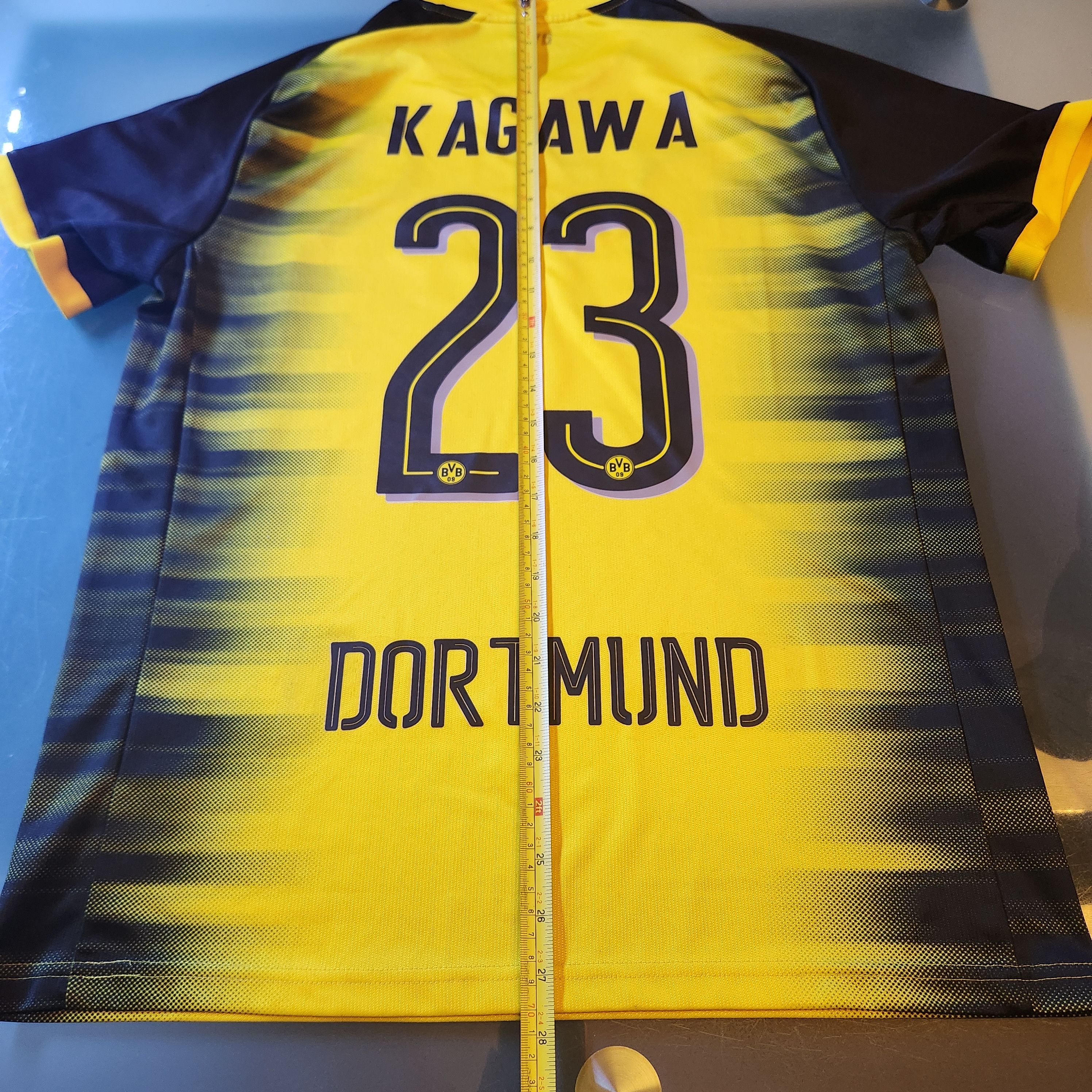 Puma Borussia BVB Dortmund KAGAWA 2017-2018 17/18 European Home Size US M / EU 48-50 / 2 - 17 Thumbnail