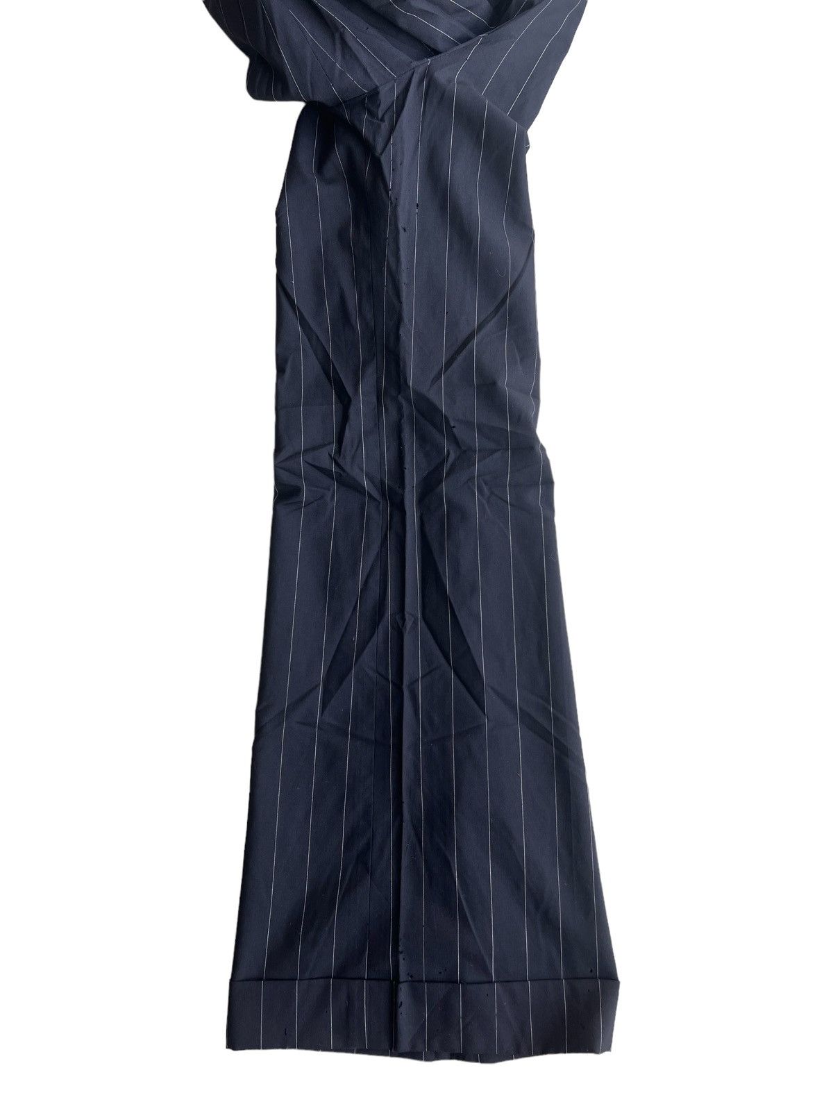 Gaultier Homme Objet × Jean Paul Gaultier OG 90s Jean Paul Gaultier Striped Wide Leg Pants Size US 32 / EU 48 - 13 Thumbnail