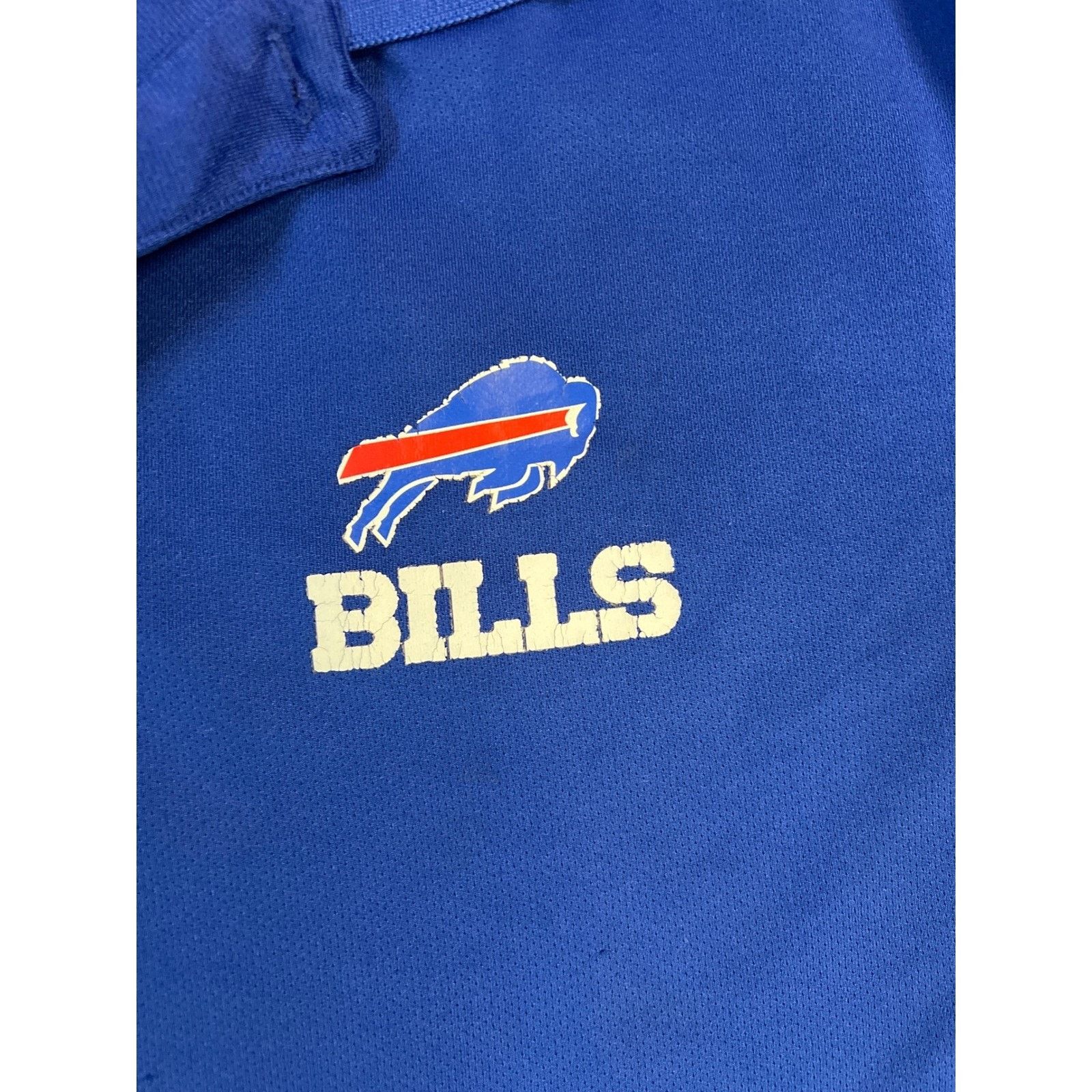 Antigua Buffalo Bills NFL Polo Shirt Men's Blue Short Sleeve Size XL Size US XL / EU 56 / 4 - 2 Thumbnail