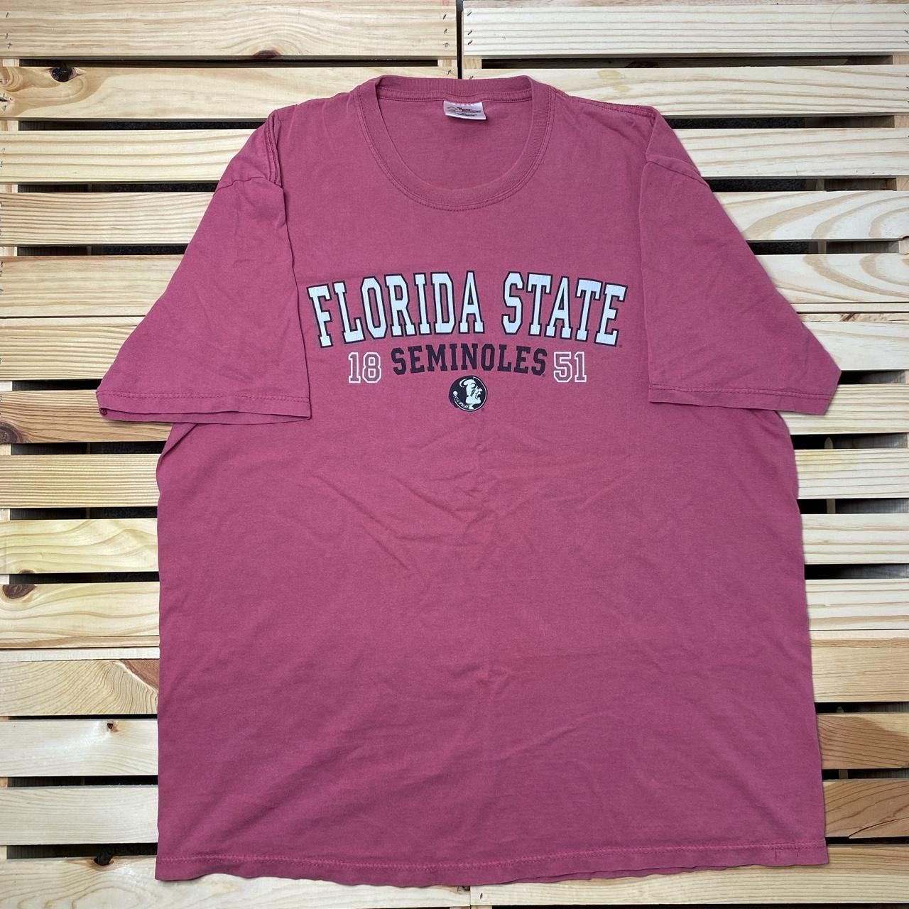 Other Vintage FSU Florida State University Red College Tee Size XL Size US XL / EU 56 / 4 - 1 Thumbnail