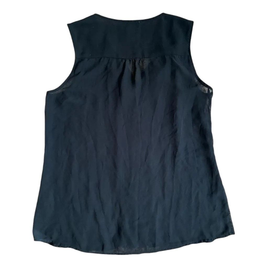 Other Carmen Marc Valvo Black Embellished Sleeveless Top, S Size S / US 4 / IT 40 - 2 Thumbnail