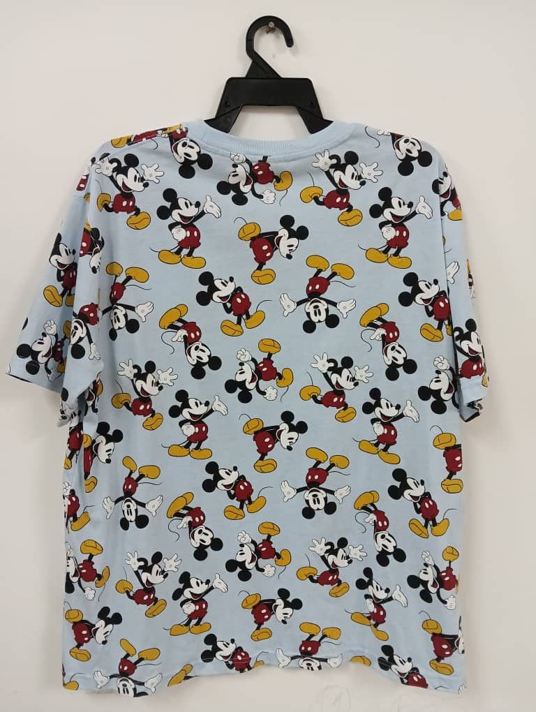 Disney × Mickey Mouse × Vintage Best Offer🔥Vintage Mickey Mouse Full Print X-Large Size Size US XL / EU 56 / 4 - 2 Thumbnail