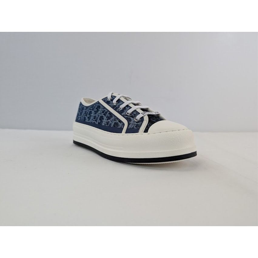 Dior o1rshd1 Walk'n'Dior Platform Sneaker Blue Stonewashed Effect Size US 11 / IT 41 - 2 Thumbnail