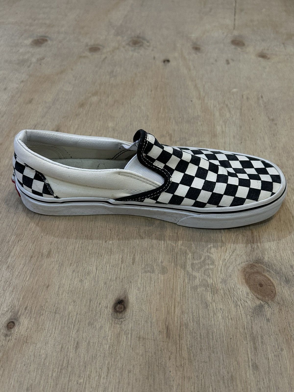 Vans Vans Classic Slip-On Checkerboard Shoe Size US 8 / EU 41 - 4 Thumbnail