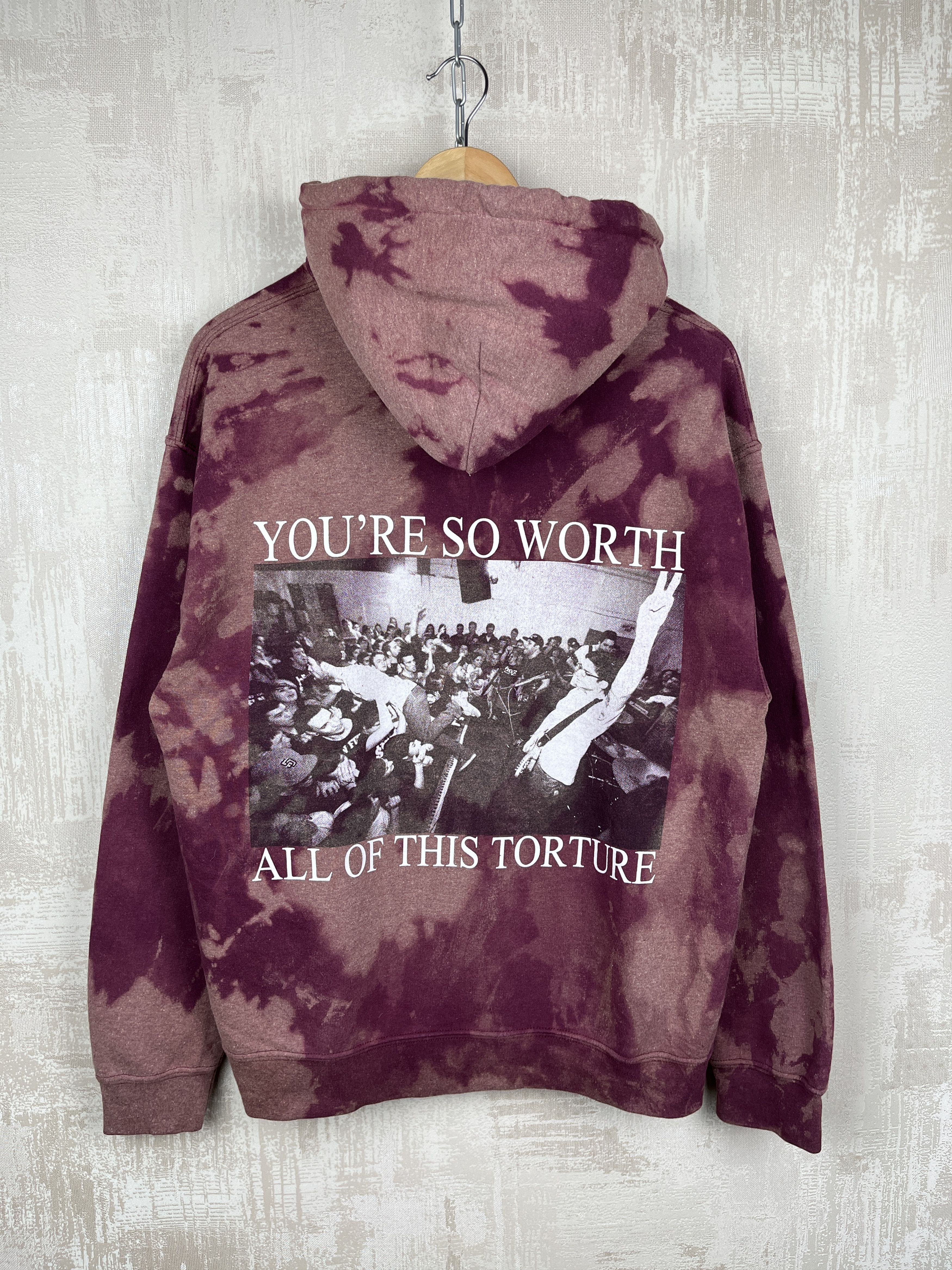 Band Tees Man Overboard You’re So Worth All This Torture Tie Dye Size US M / EU 48-50 / 2 - 1 Thumbnail