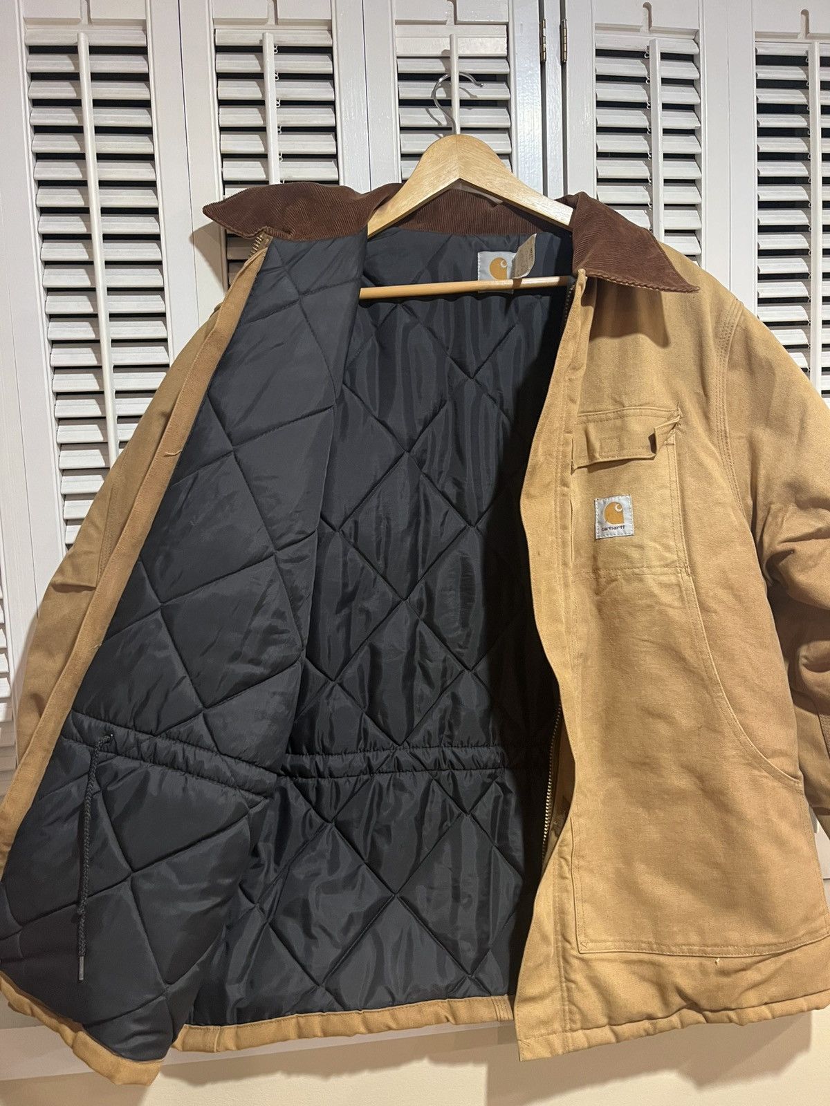 Carhartt 90s Brown Carhartt Arttic Jacket CQ186 / Union MADE Size US L / EU 52-54 / 3 - 4 Thumbnail