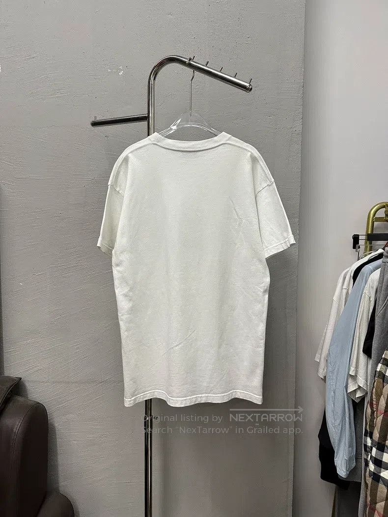 Balenciaga Balenciaga White Band Portrait Short Sleeve T-Shirt Size US S / EU 44-46 / 1 - 5 Thumbnail
