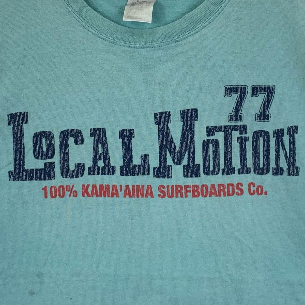 Vintage LOCAL MOTION HAWAII Kama Aina Surfboard Tee Shirt Top Beach Size S / US 4 / IT 40 - 3 Thumbnail