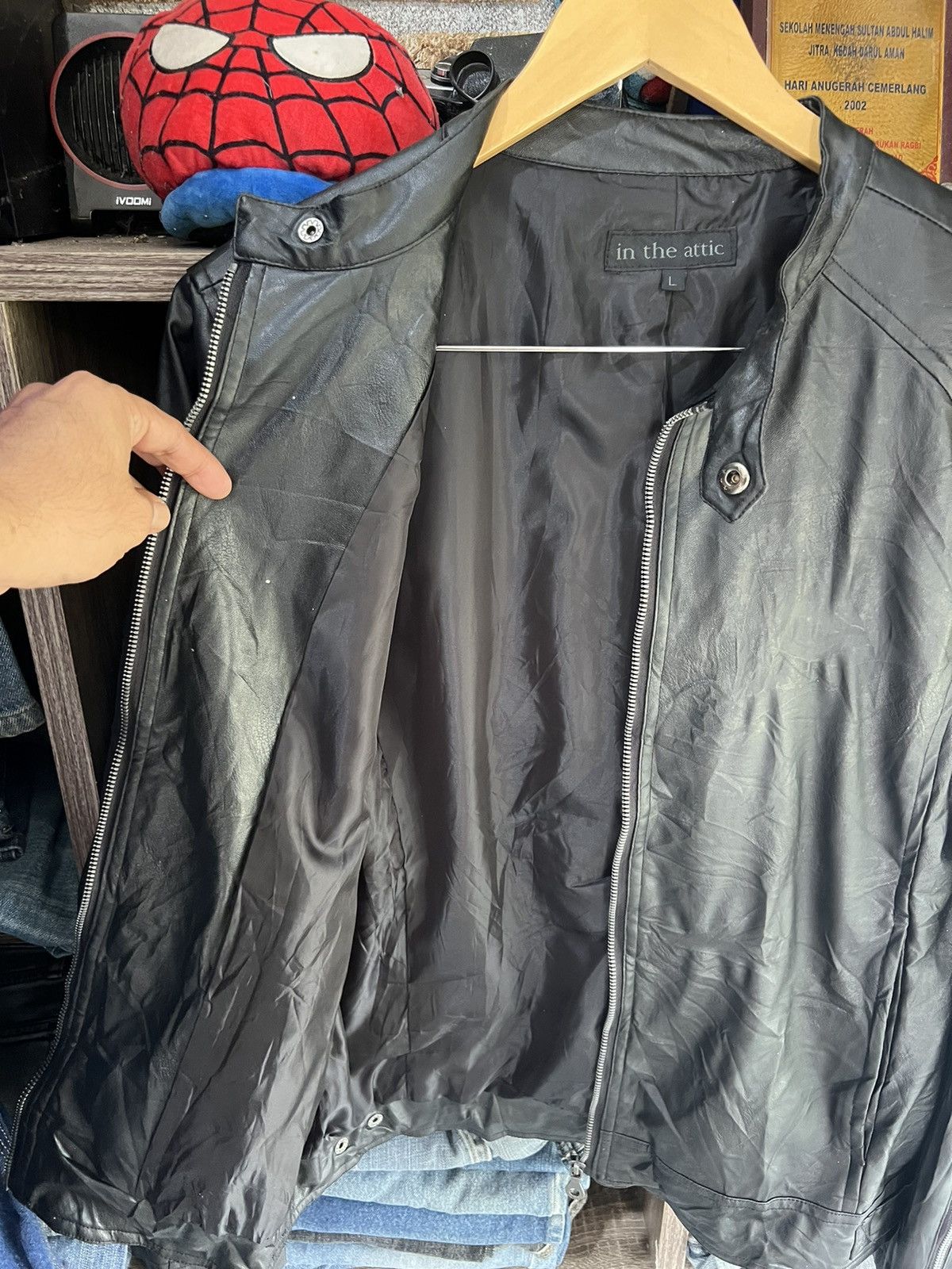 In The Attic 🔥In The Attic Synthetic Leather Jacket Size US S / EU 44-46 / 1 - 10 Thumbnail