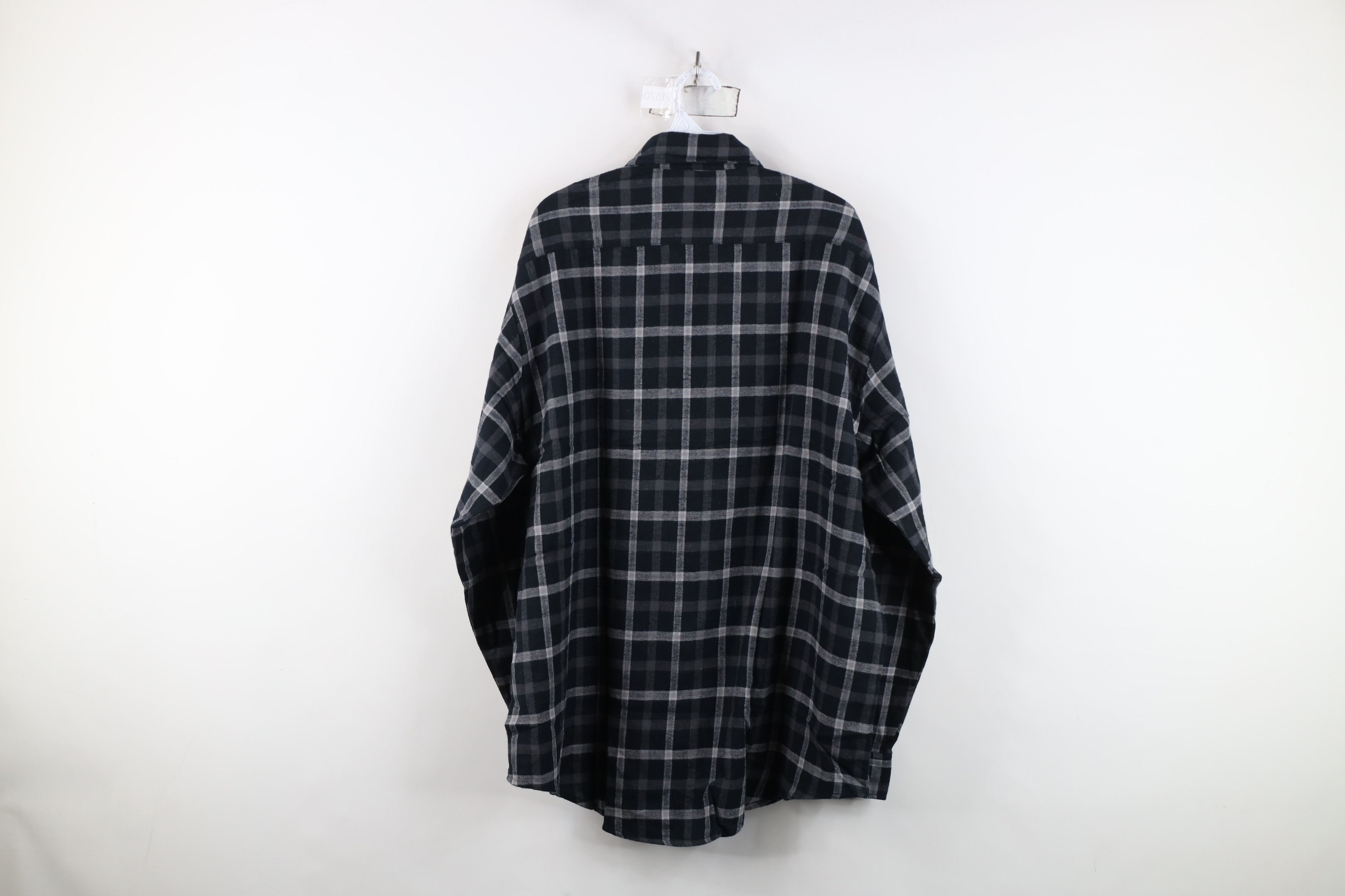 Vintage Deadstock Vintage Y2K Streetwear Flannel Button Down Shirt Size US XL / EU 56 / 4 - 10 Thumbnail