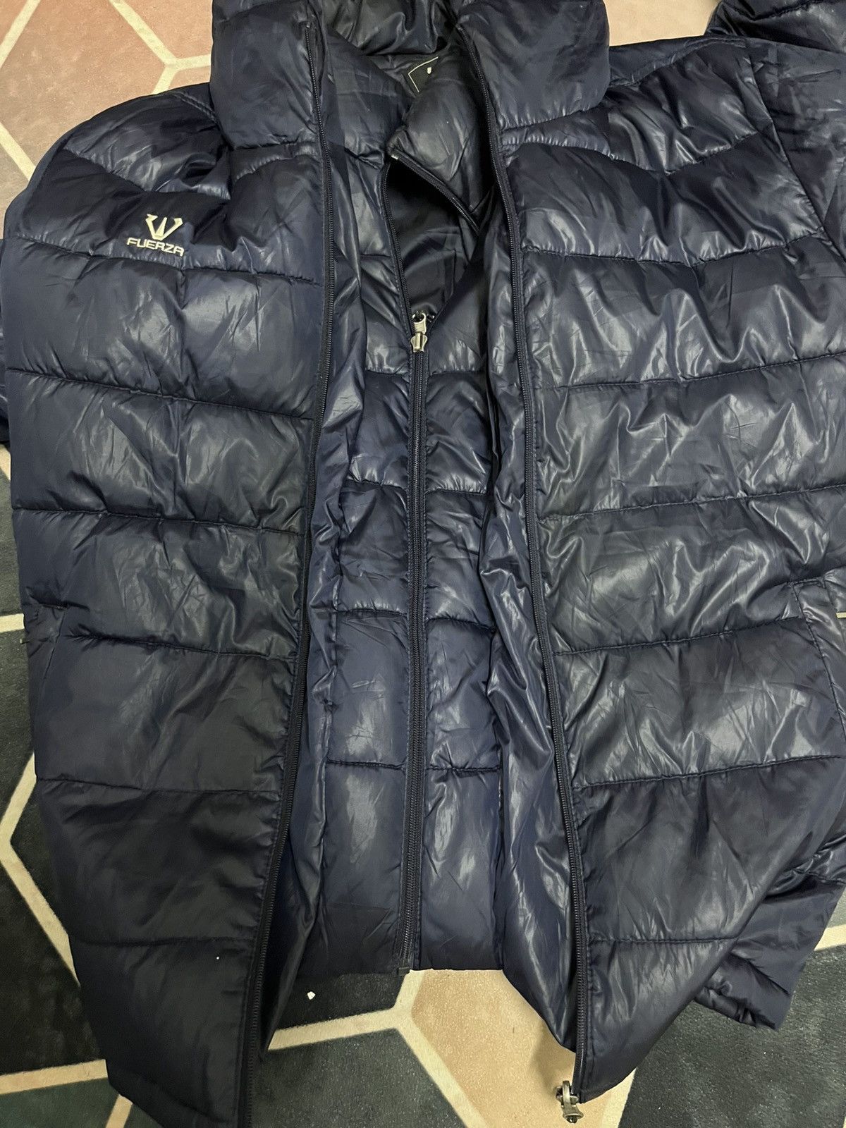 Japanese Brand 🔥 FUERZA OUTDOORWEAR HEAVY DOWN DOUBLE ZIPPER JACKETS Size US L / EU 52-54 / 3 - 15 Thumbnail