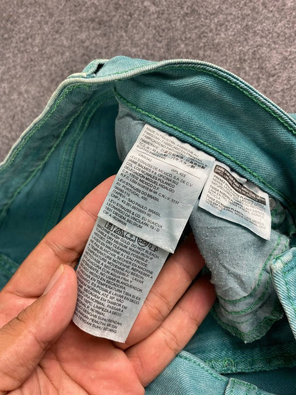 Levi's levis ladies legging denim nice design Size 34" / US 12 / IT 48 - 15 Thumbnail