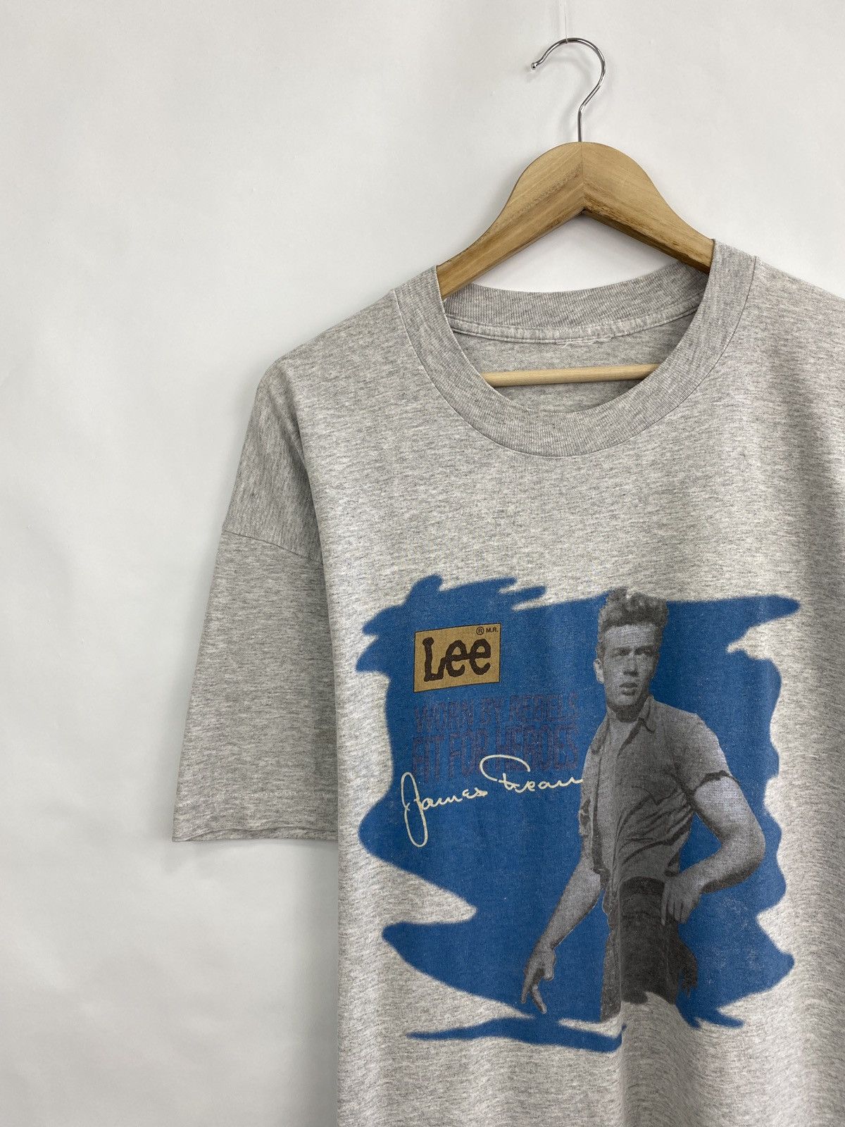 Lee × Vintage Vintage 80s Lee James Dean promo retro t-shirt rare hype Y2K Size US XL / EU 56 / 4 - 2 Thumbnail