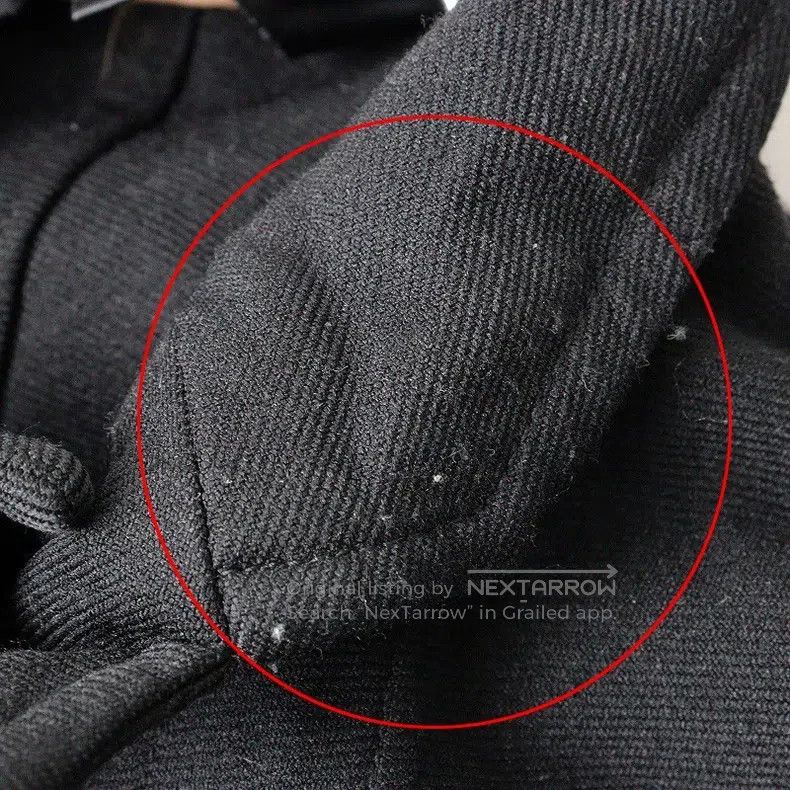Comme des Garcons Comme Des Garcons Black stand collar long sleeve jacket to Size S / US 4 / IT 40 - 8 Thumbnail