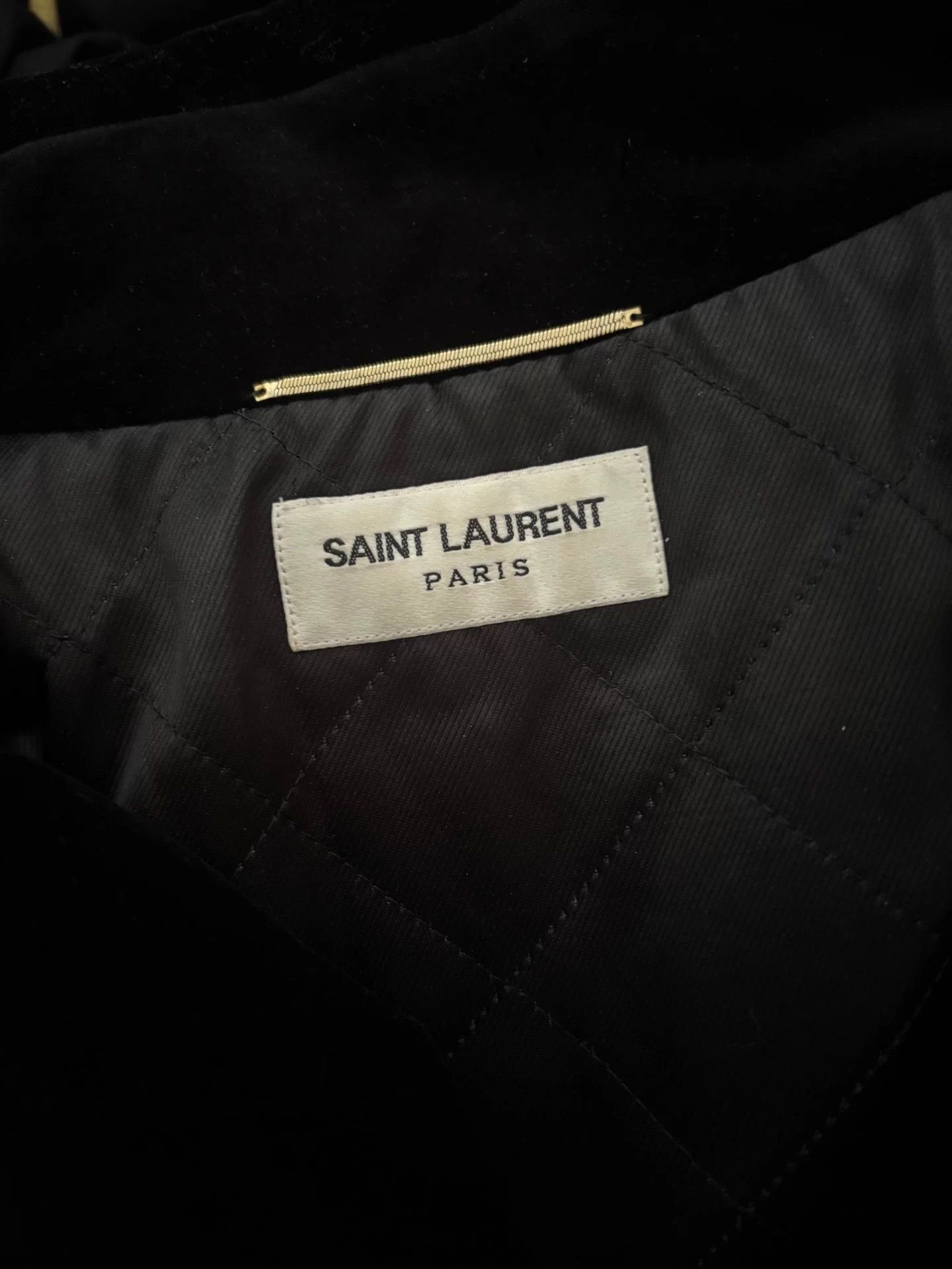 Saint Laurent Paris Saint Laurent SLP 2022FW Crystal Cocoon Cotton Puffer Coat Size ONE SIZE - 6 Thumbnail