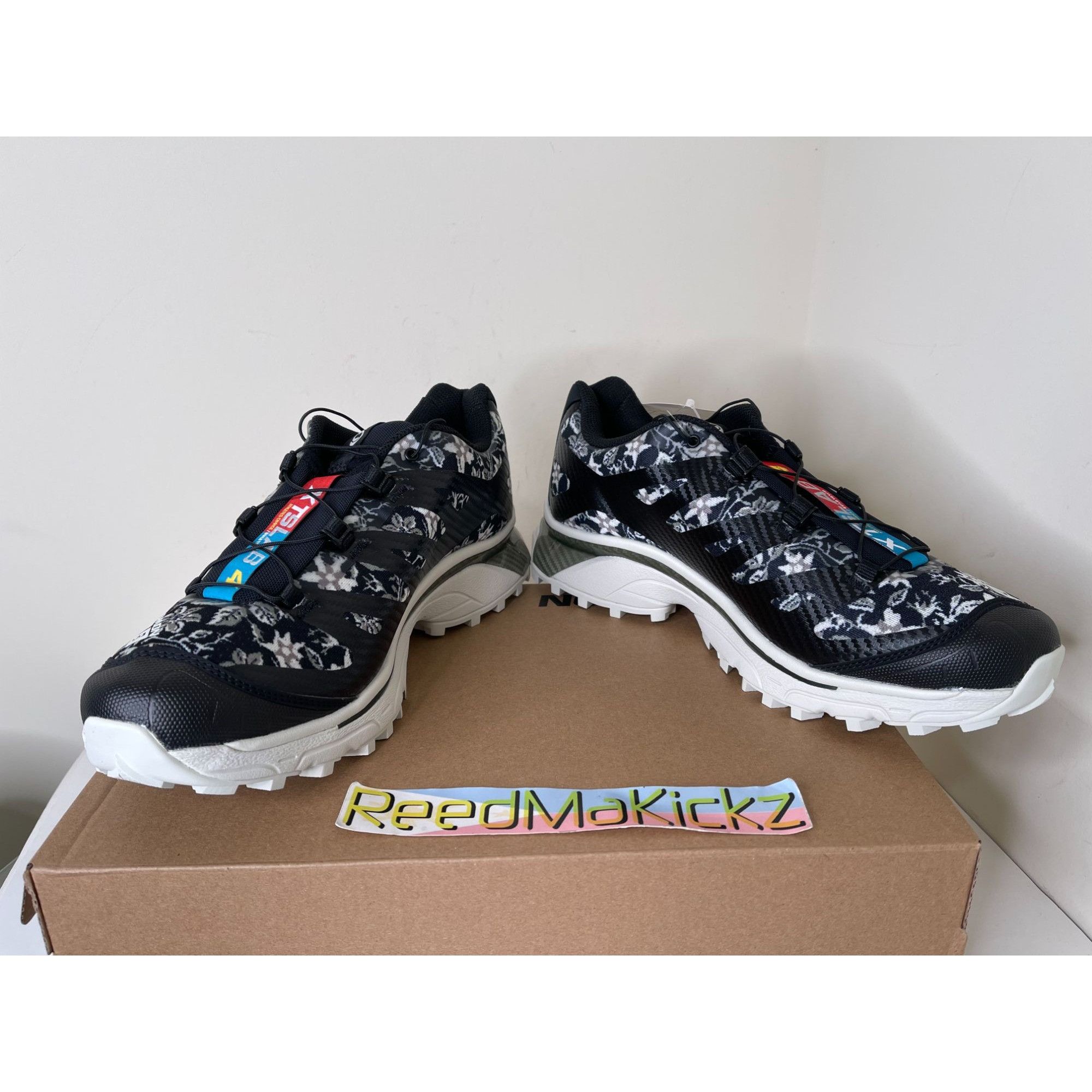 Salomon Salomon XT-4 OG Needlepoint Black Icicle Mens 5us Size US 5 / EU 37 - 4 Thumbnail